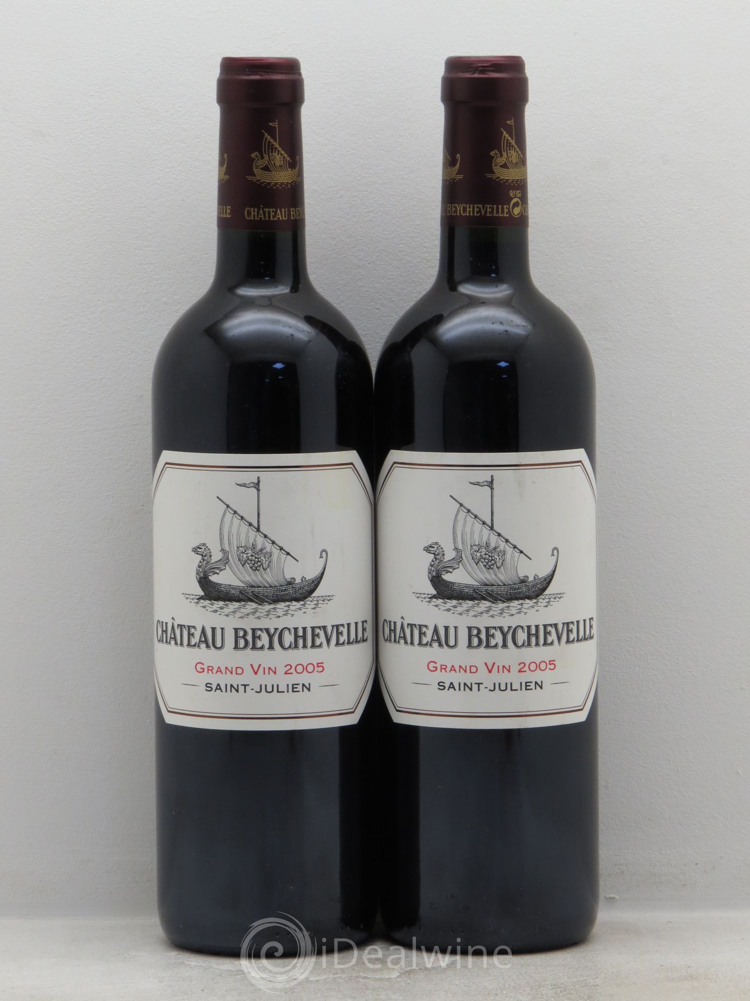 Château Beychevelle 4ème Grand Cru Classé 2005 - Lot de 2 bouteilles - 0