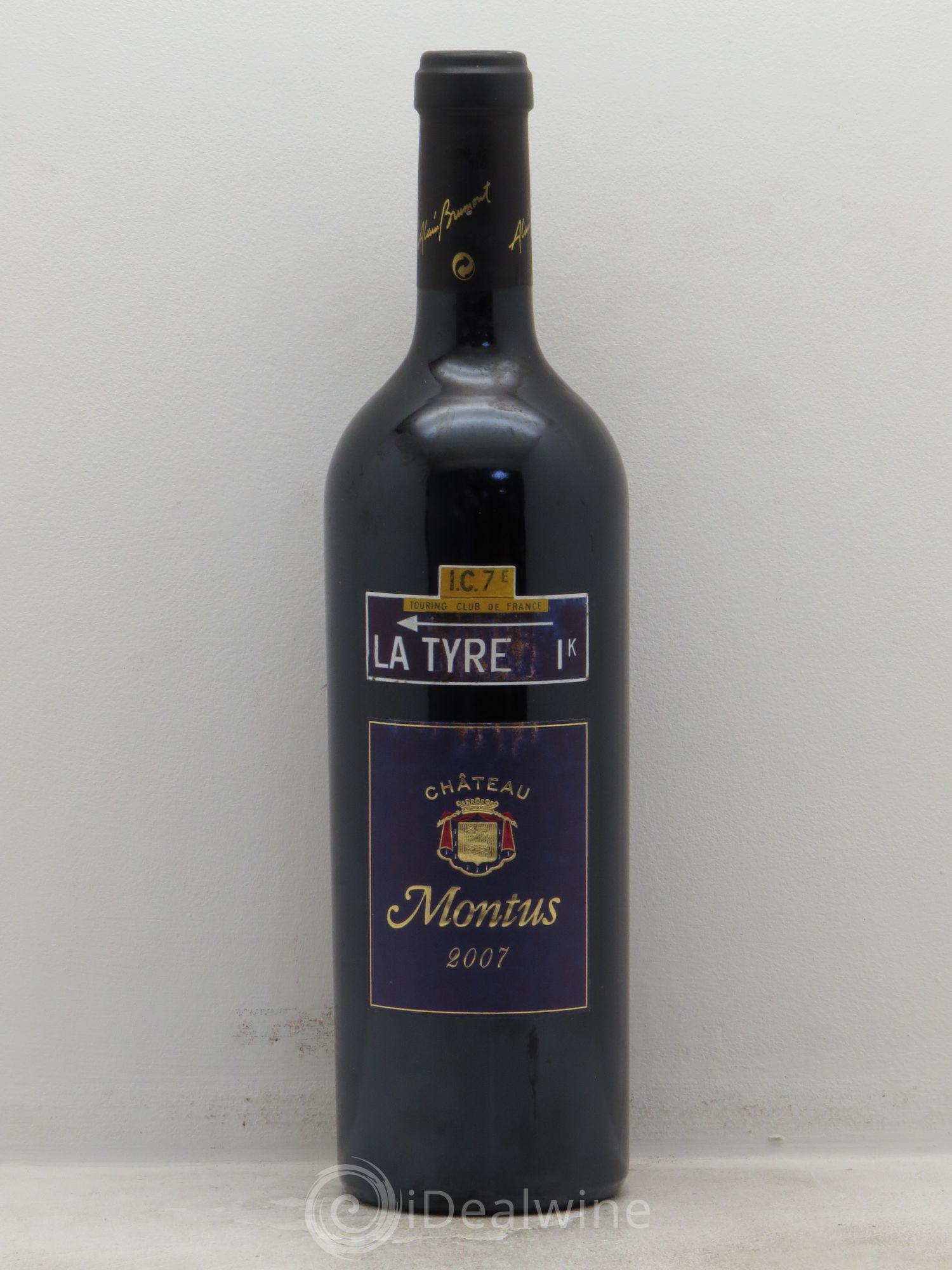 Madiran Château Montus-La Tyre Alain Brumont 2007 - Lot de 1 bouteille - 0