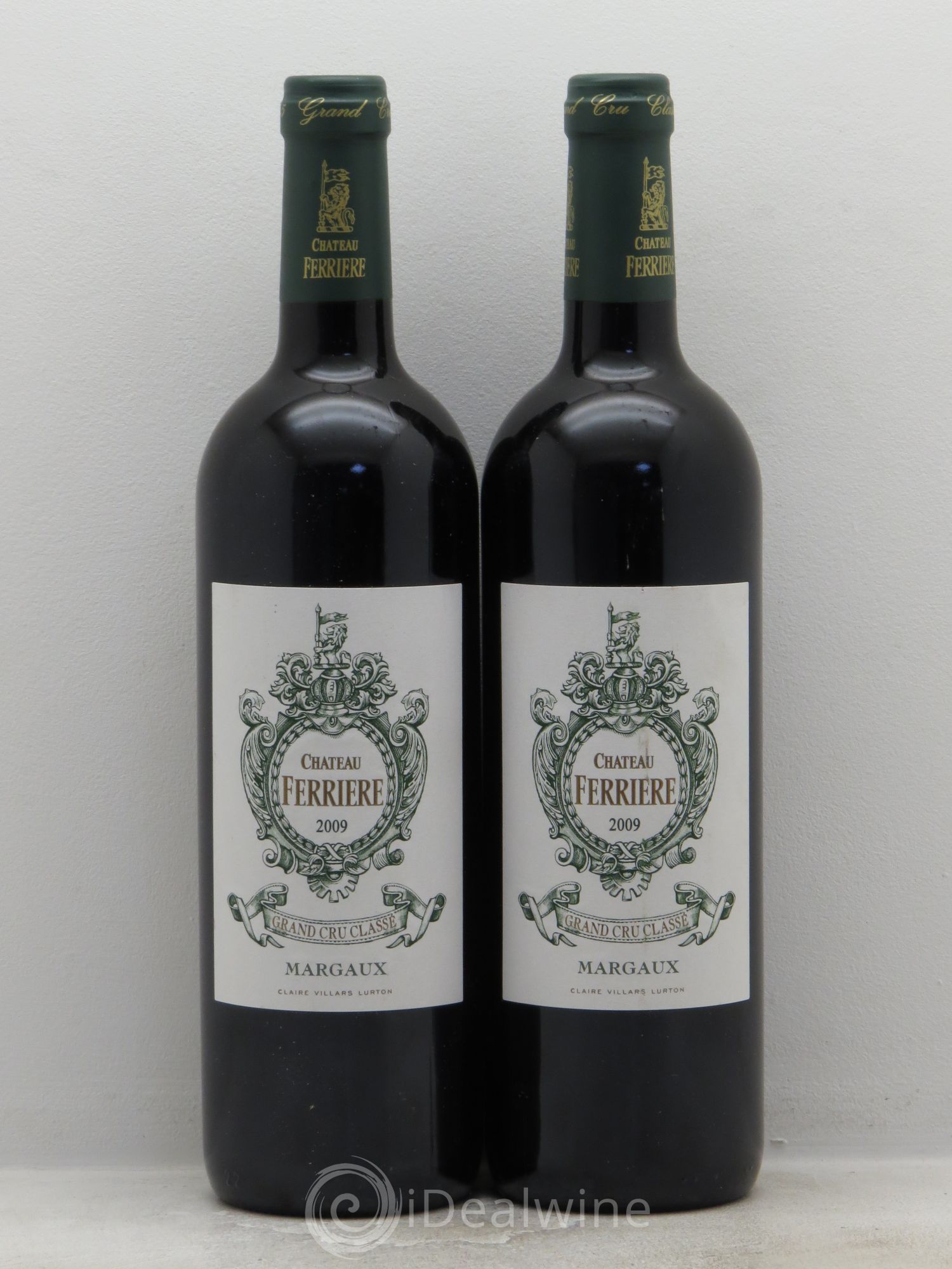 Château Ferrière 3ème Grand Cru Classé 2009 - Lot de 2 bouteilles - 0