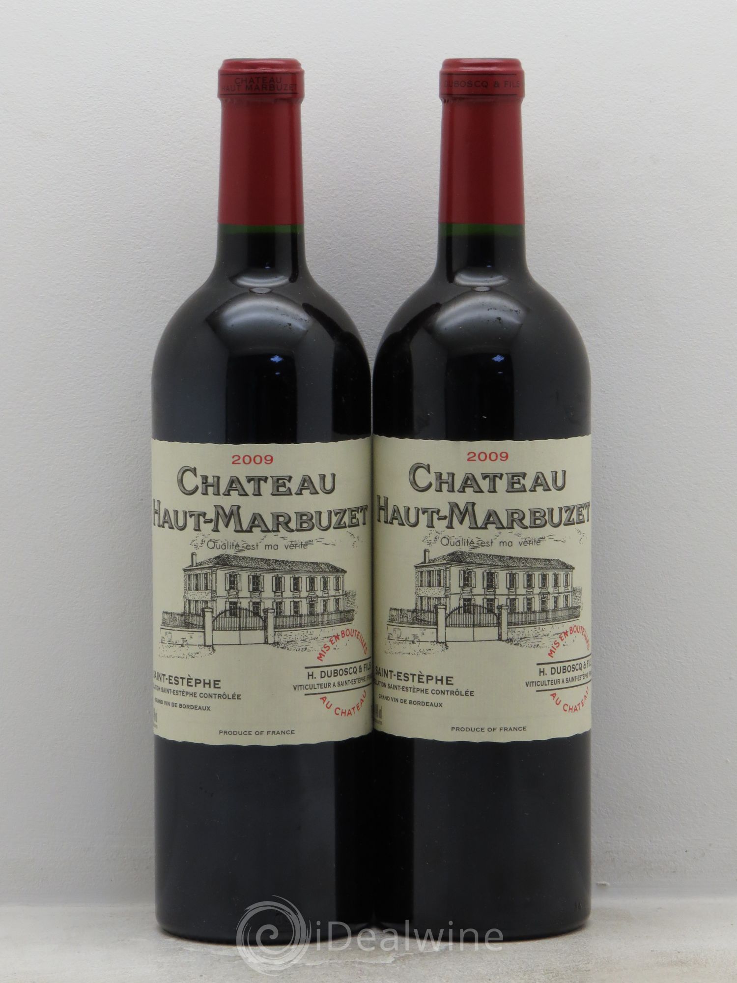 Château Haut Marbuzet 2009 - Lot de 2 bouteilles - 0