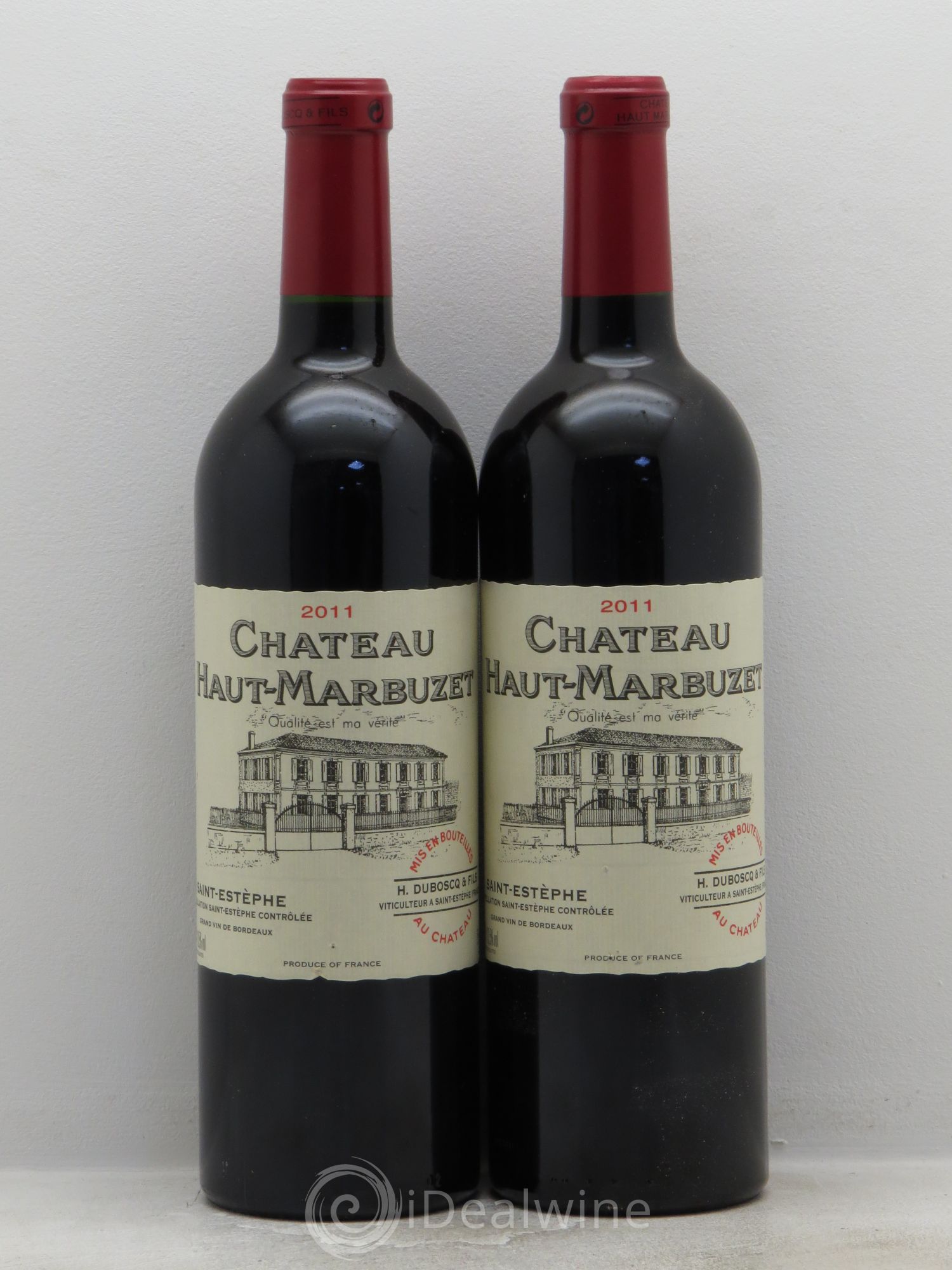 Château Haut Marbuzet 2011 - Lot de 2 bouteilles - 0