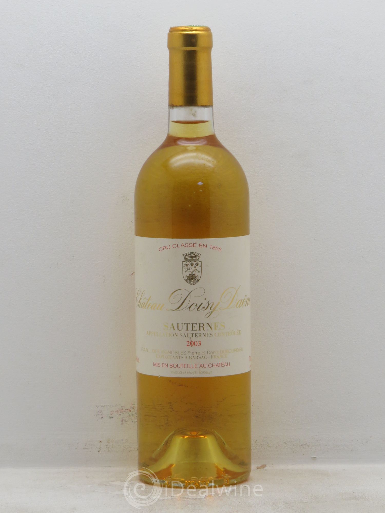 Château Doisy Daëne 2ème Grand Cru Classé 2003 - Lotto di 1 bottiglia - 0