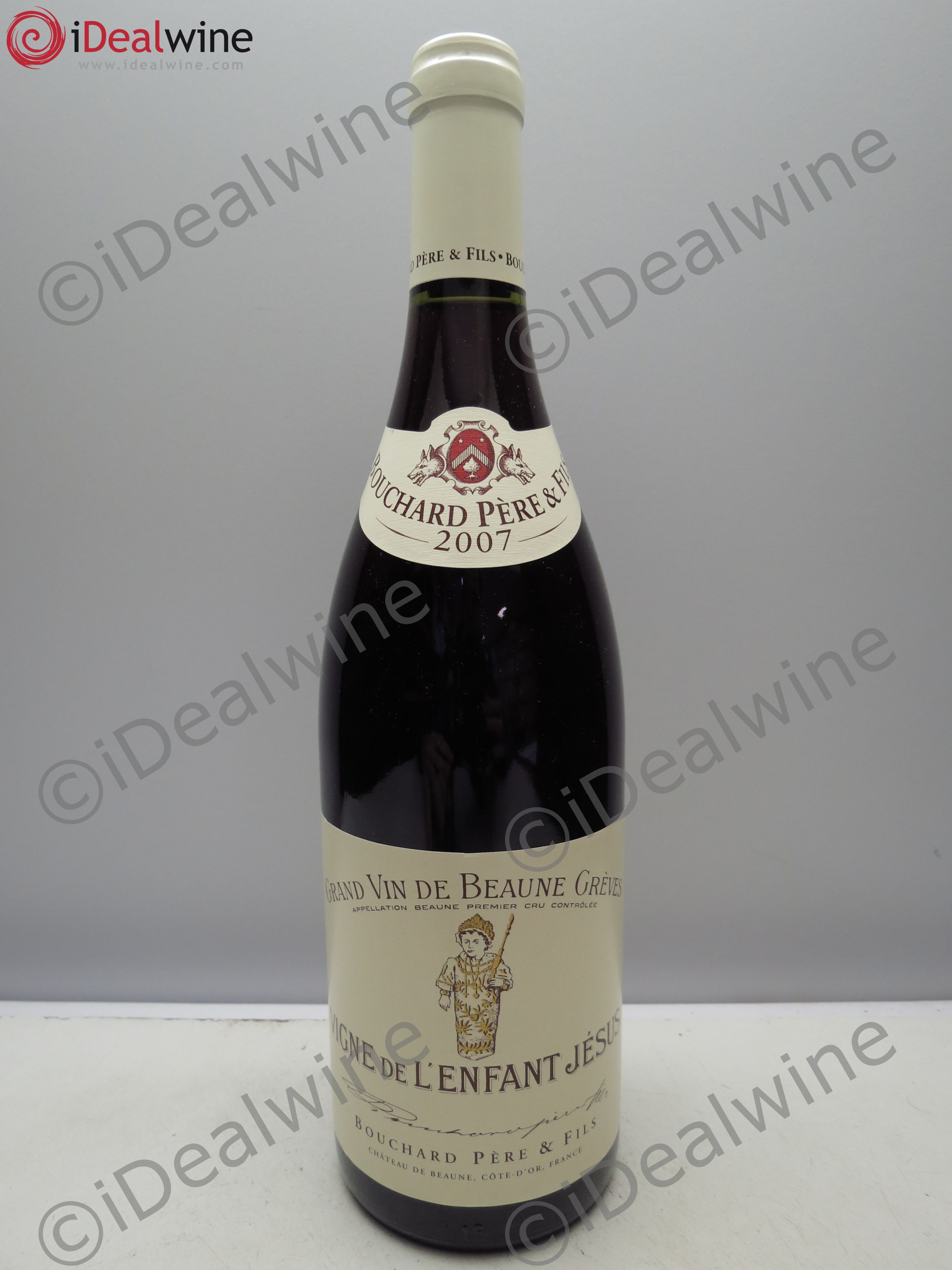 Beaune 1er Cru Grèves - Vigne de l'Enfant Jésus Bouchard Père & Fils 2007 - Lot de 1 bouteille - 0