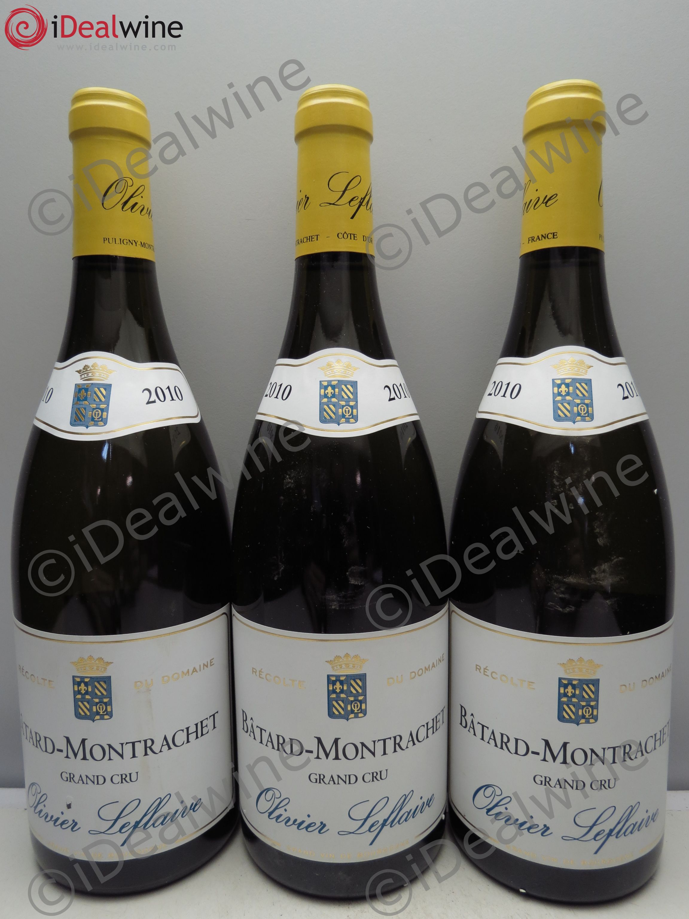 Bâtard-Montrachet Grand Cru (sans prix de réserve / no reserve) 2010 - Posten von 3 Flaschen - 0