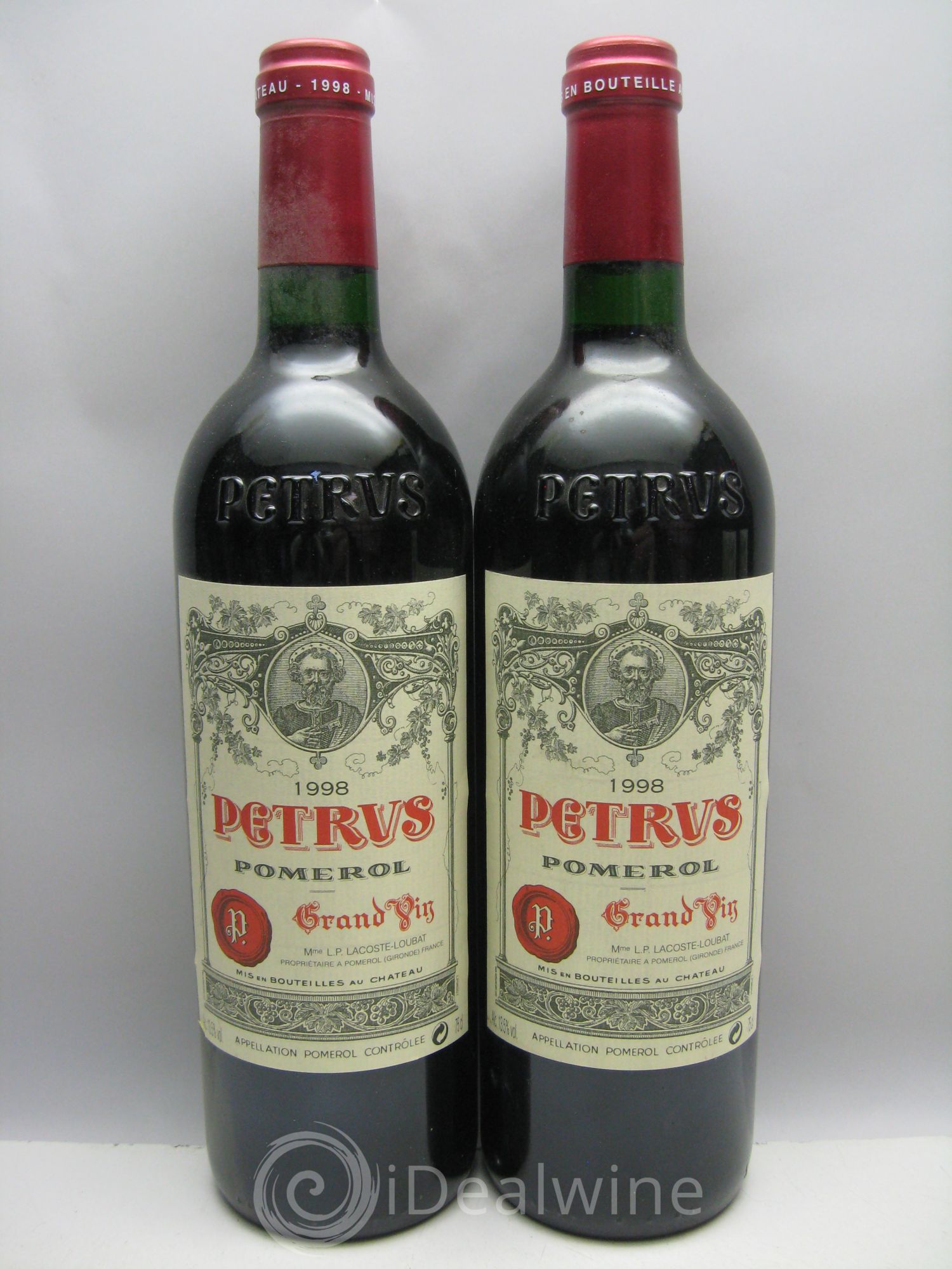 Petrus 1998 - Lot de 6 bouteilles - 1