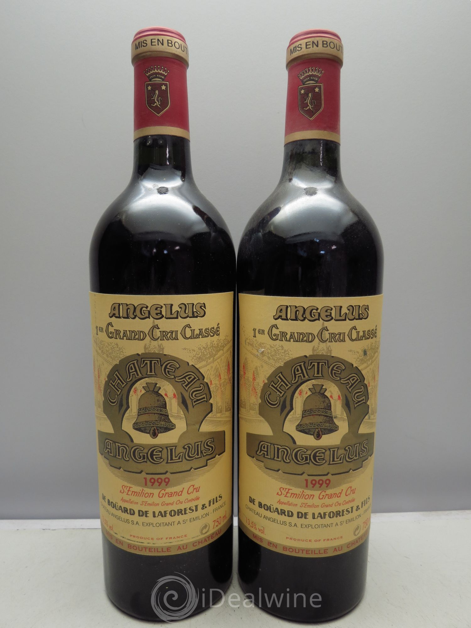 Château Angélus 1er Grand Cru Classé A 1999 - Lot de 12 bouteilles - 2