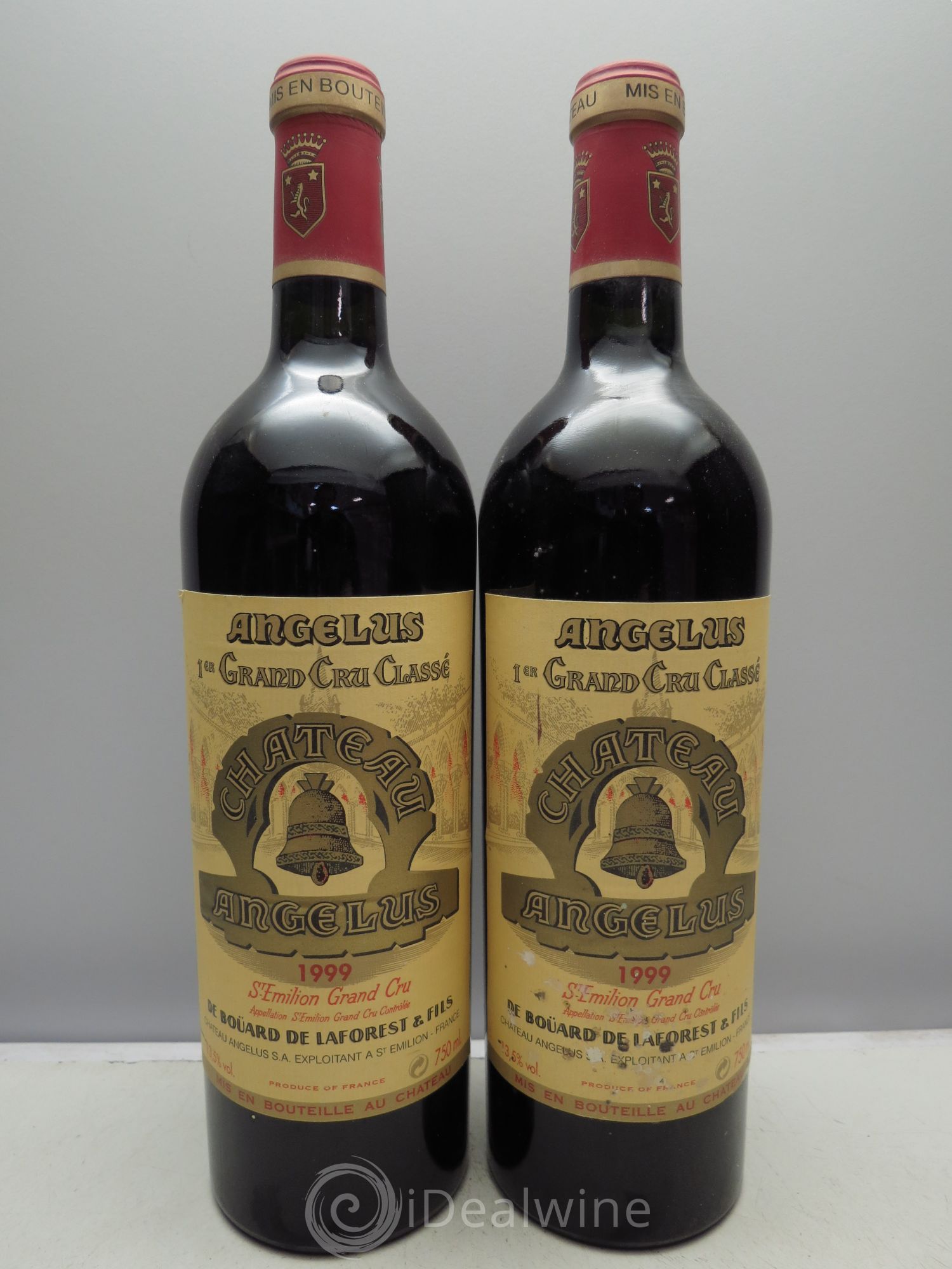 Château Angélus 1er Grand Cru Classé A 1999 - Lot de 12 bouteilles - 3