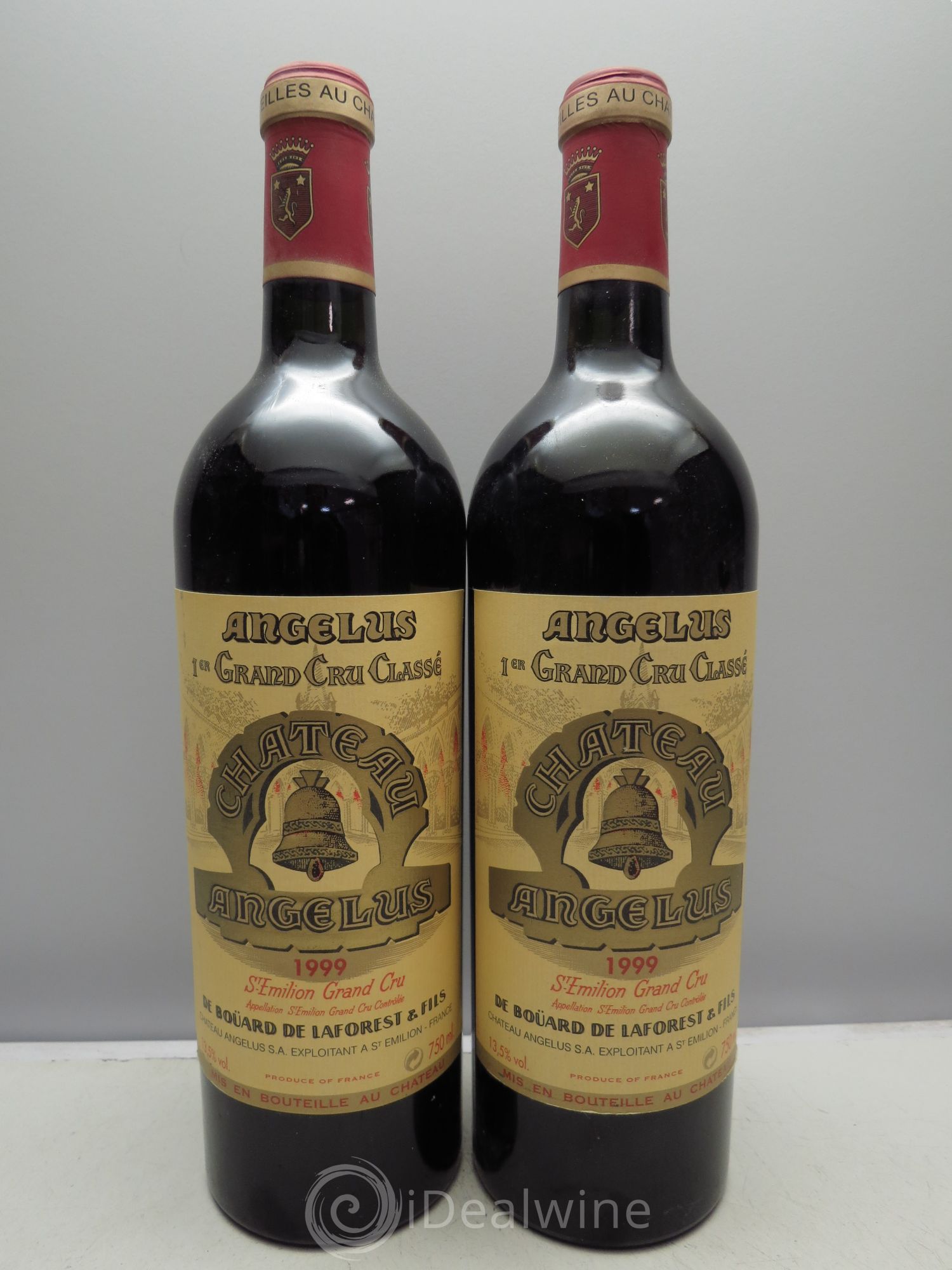 Château Angélus 1er Grand Cru Classé A 1999 - Lot de 12 bouteilles - 5