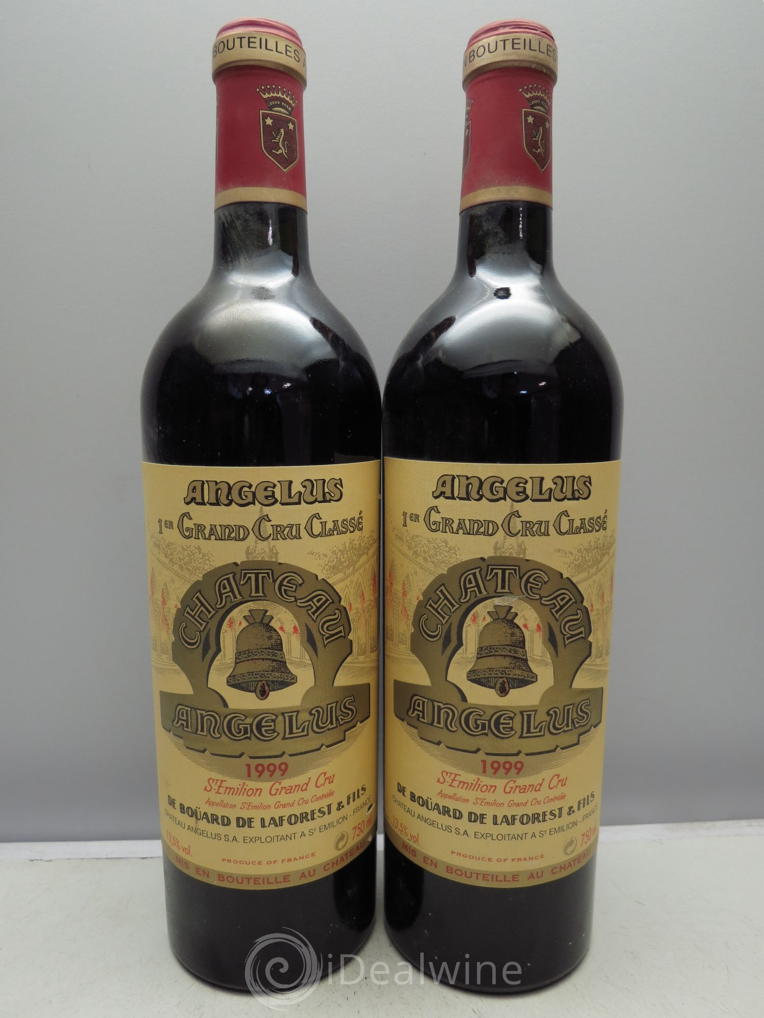 Château Angélus 1er Grand Cru Classé A 1999 - Lot de 12 bouteilles - 3