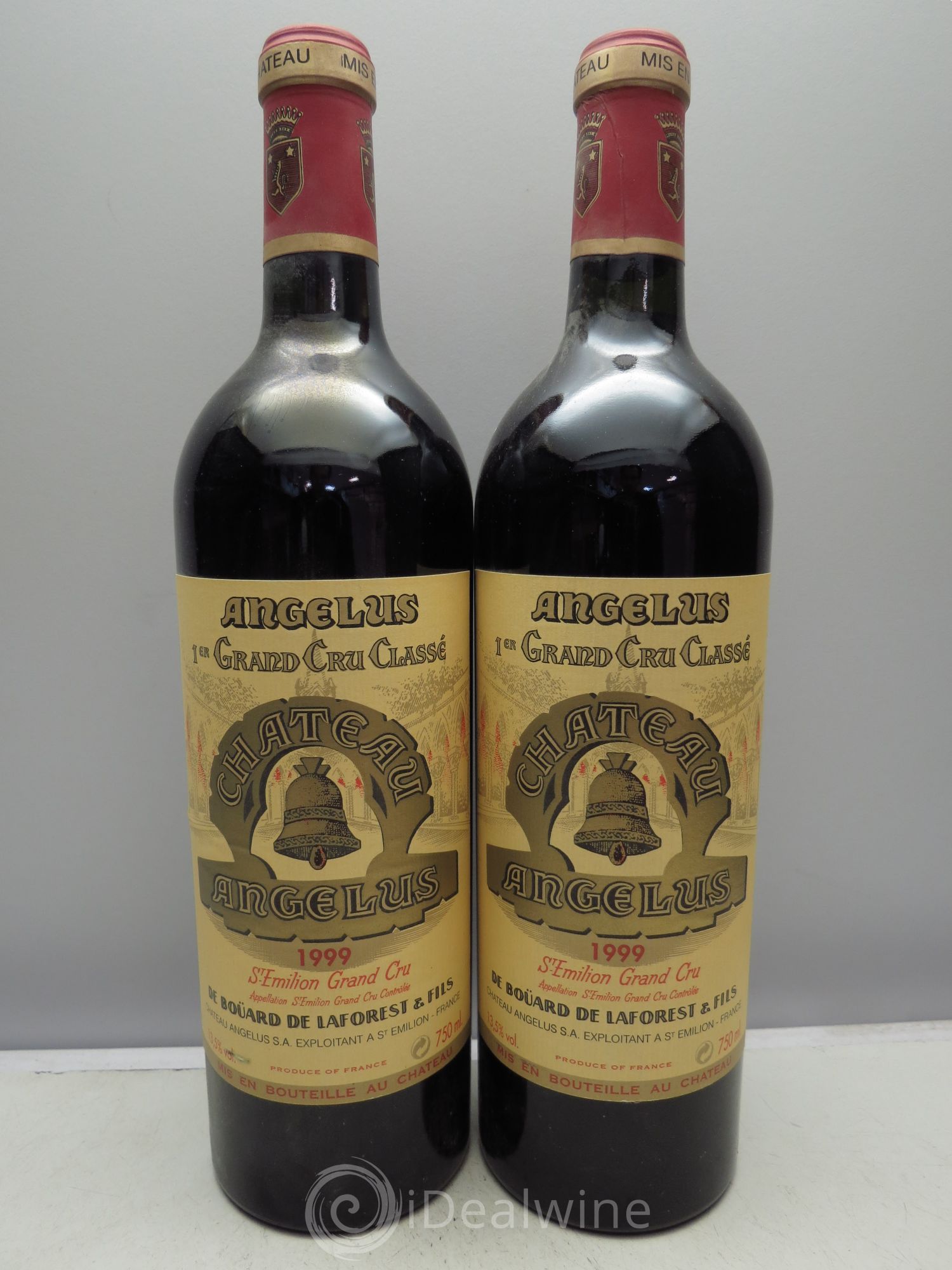 Château Angélus 1er Grand Cru Classé A 1999 - Lot de 12 bouteilles - 4