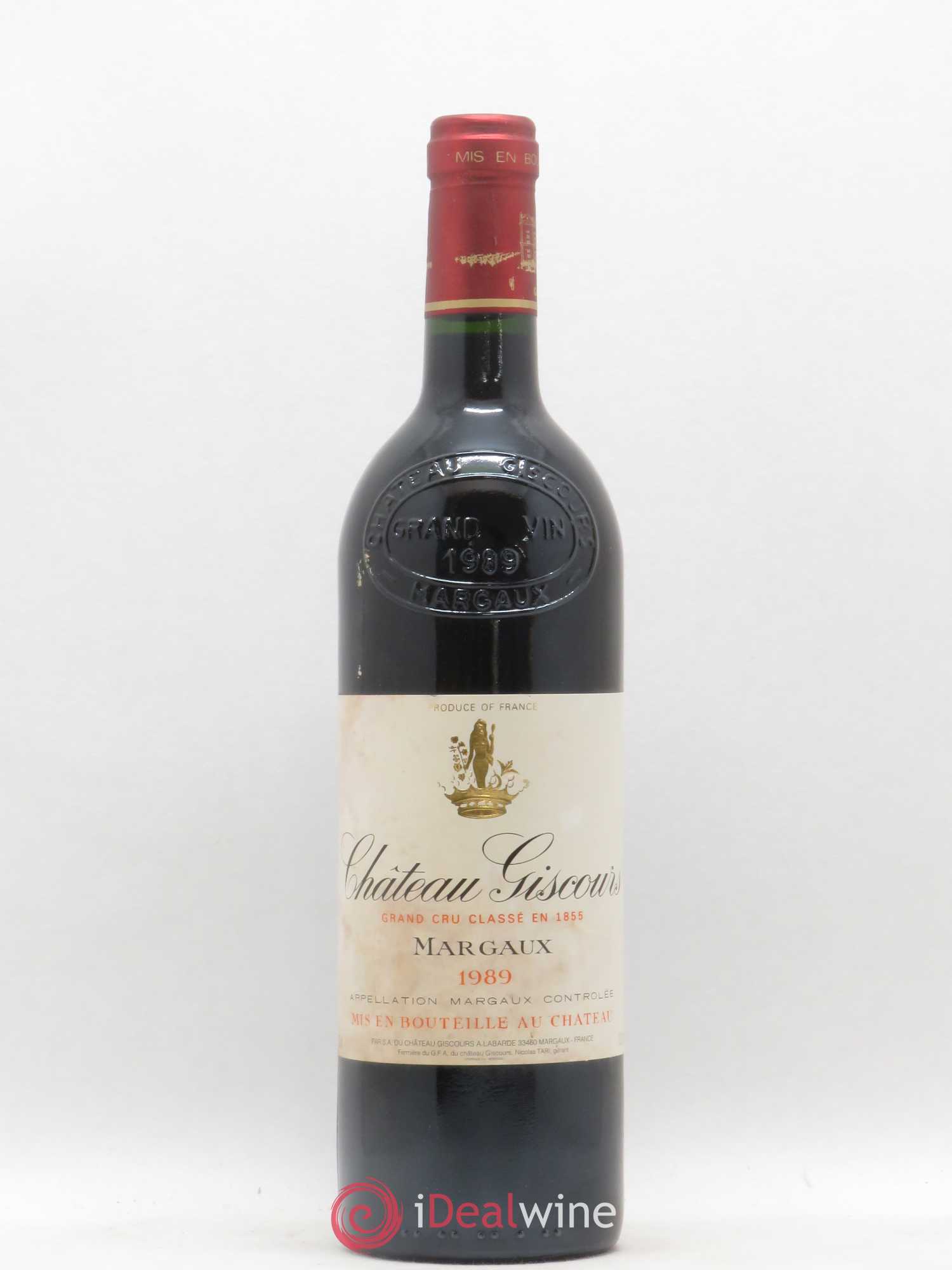 Château Giscours 3ème Grand Cru Classé 1989 - Lot de 1 bouteille - 0