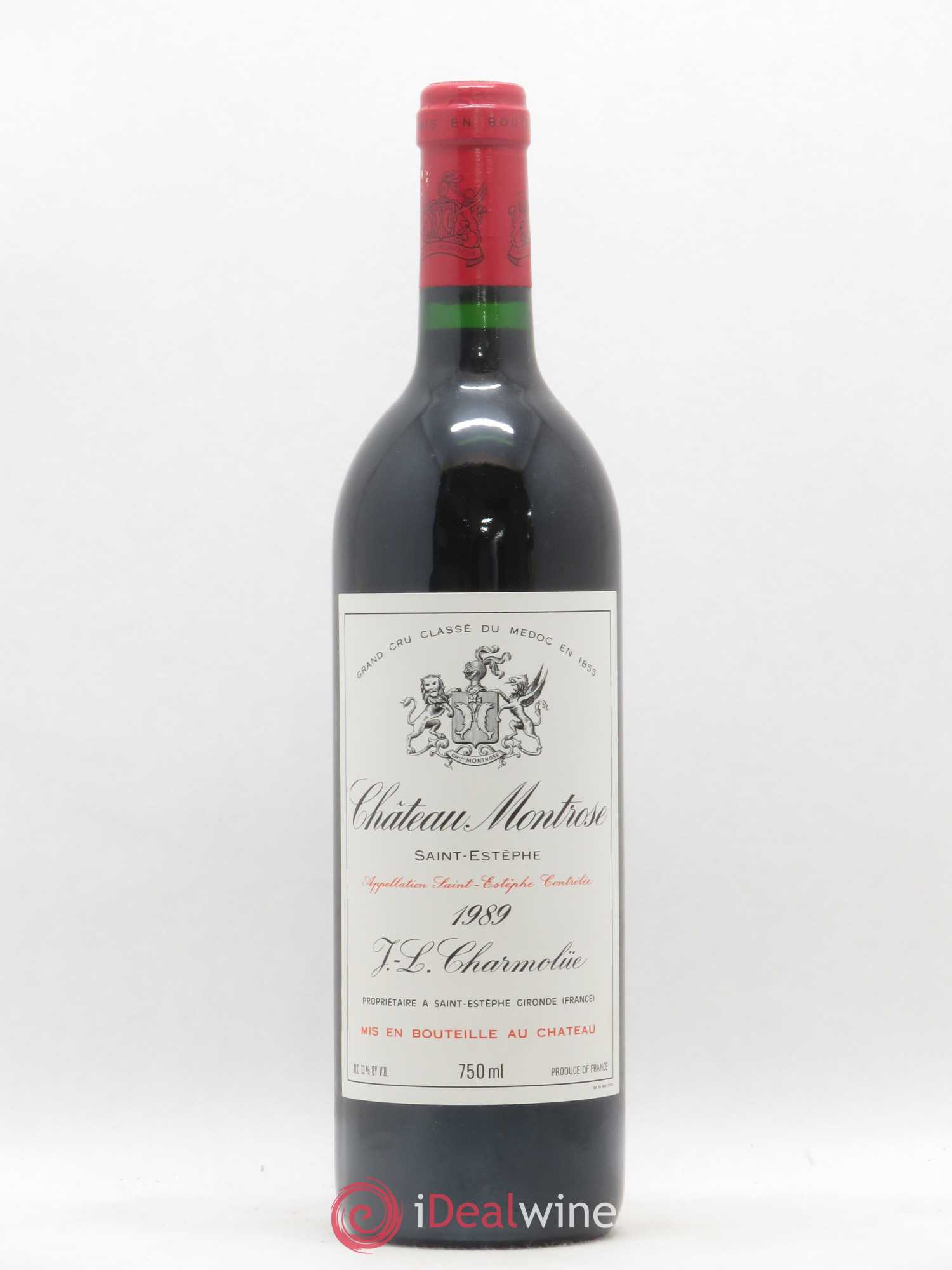 Château Montrose 2ème Grand Cru Classé 1989 - Lot de 1 bouteille - 0