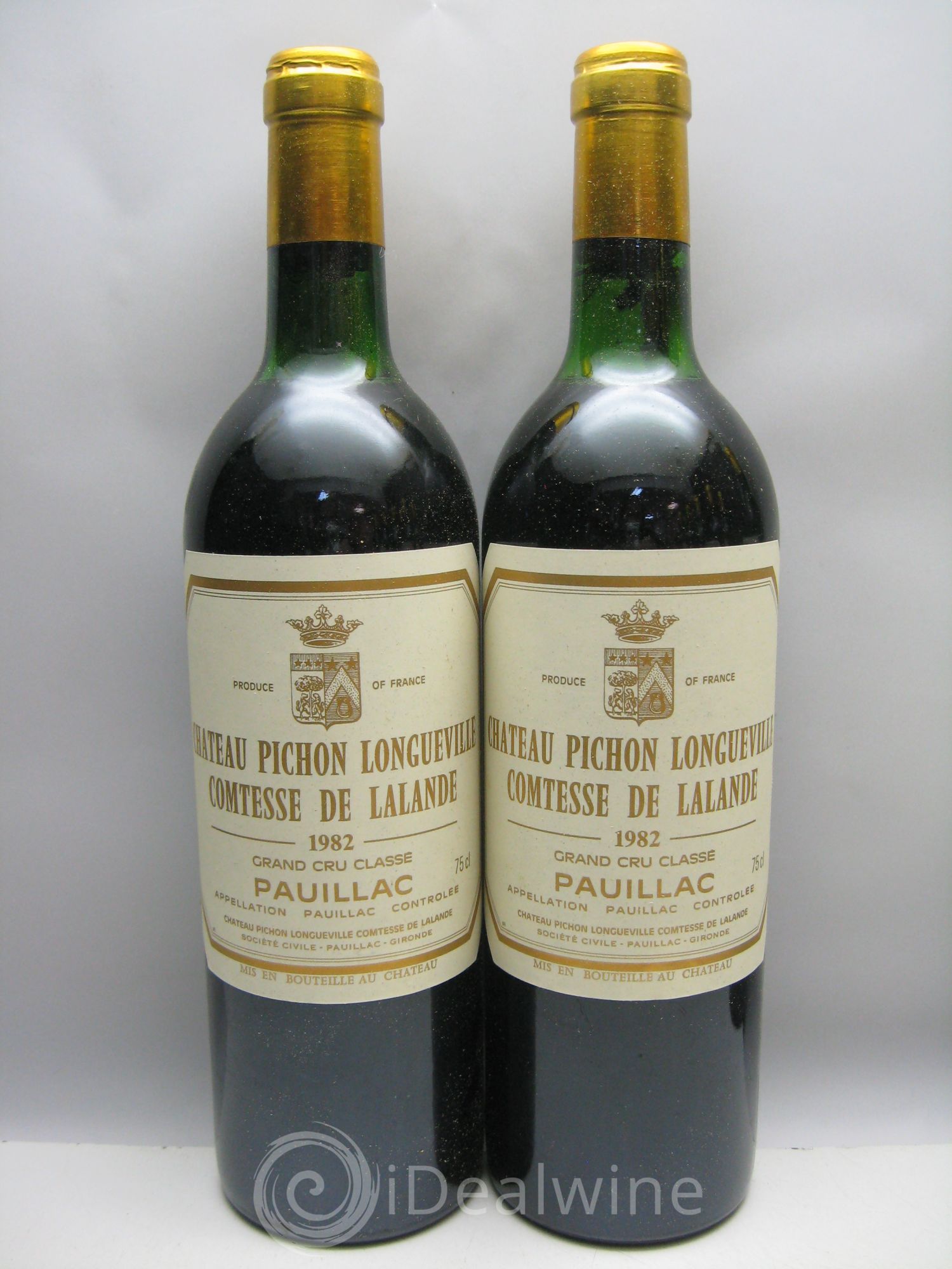 Château Pichon Longueville Comtesse de Lalande 2ème Grand Cru Classé 1982 - Lot de 12 bouteilles - 0