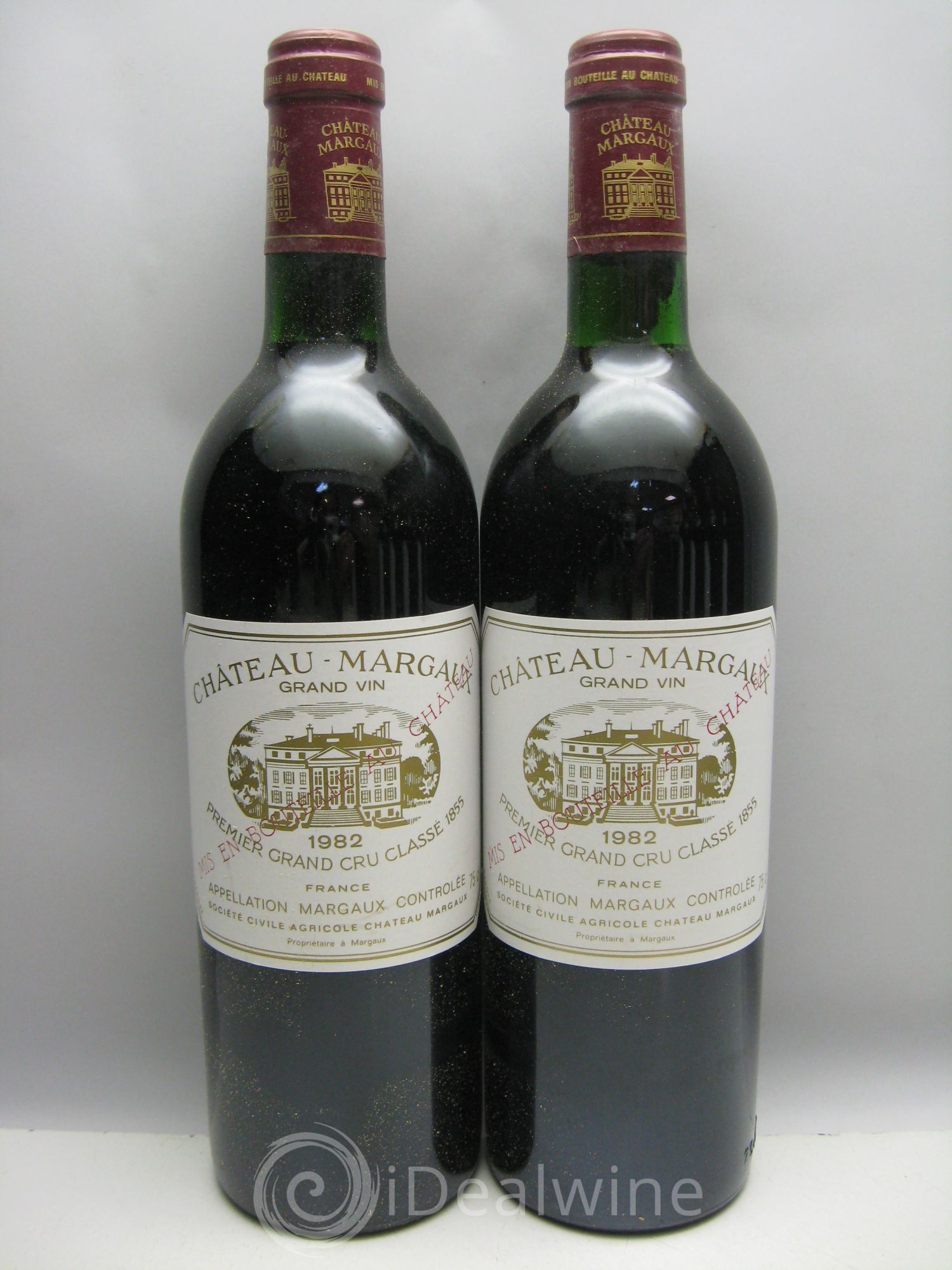 Château Margaux 1er Grand Cru Classé (CB sans couvercle) 1982 - Lot de 12 bouteilles - 2
