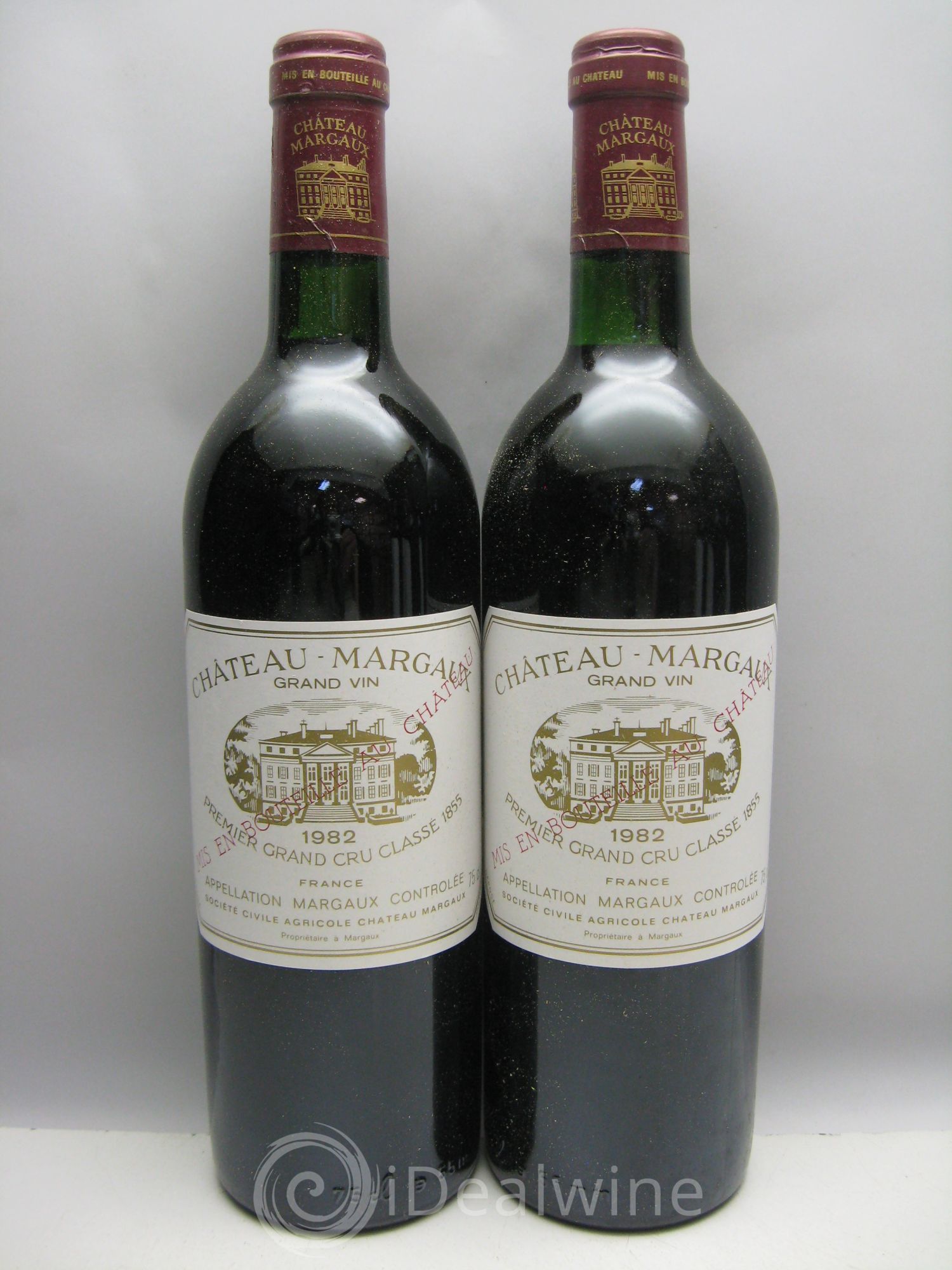 Château Margaux 1er Grand Cru Classé (CB sans couvercle) 1982 - Lot de 12 bouteilles - 3