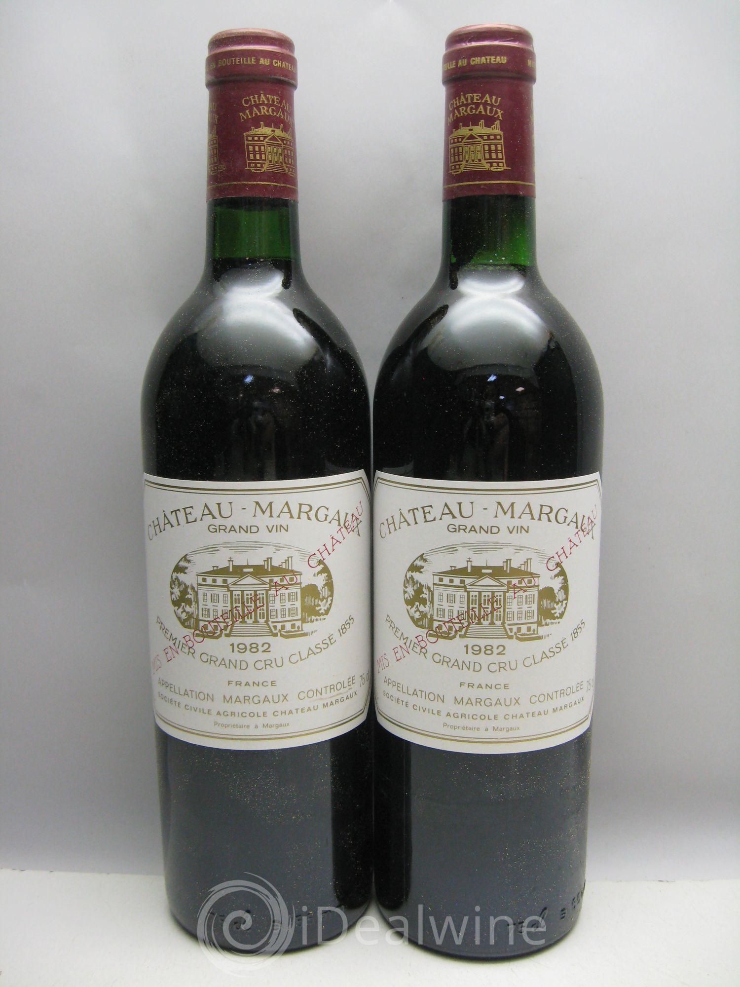 Château Margaux 1er Grand Cru Classé (CB sans couvercle) 1982 - Lot de 12 bouteilles - 5
