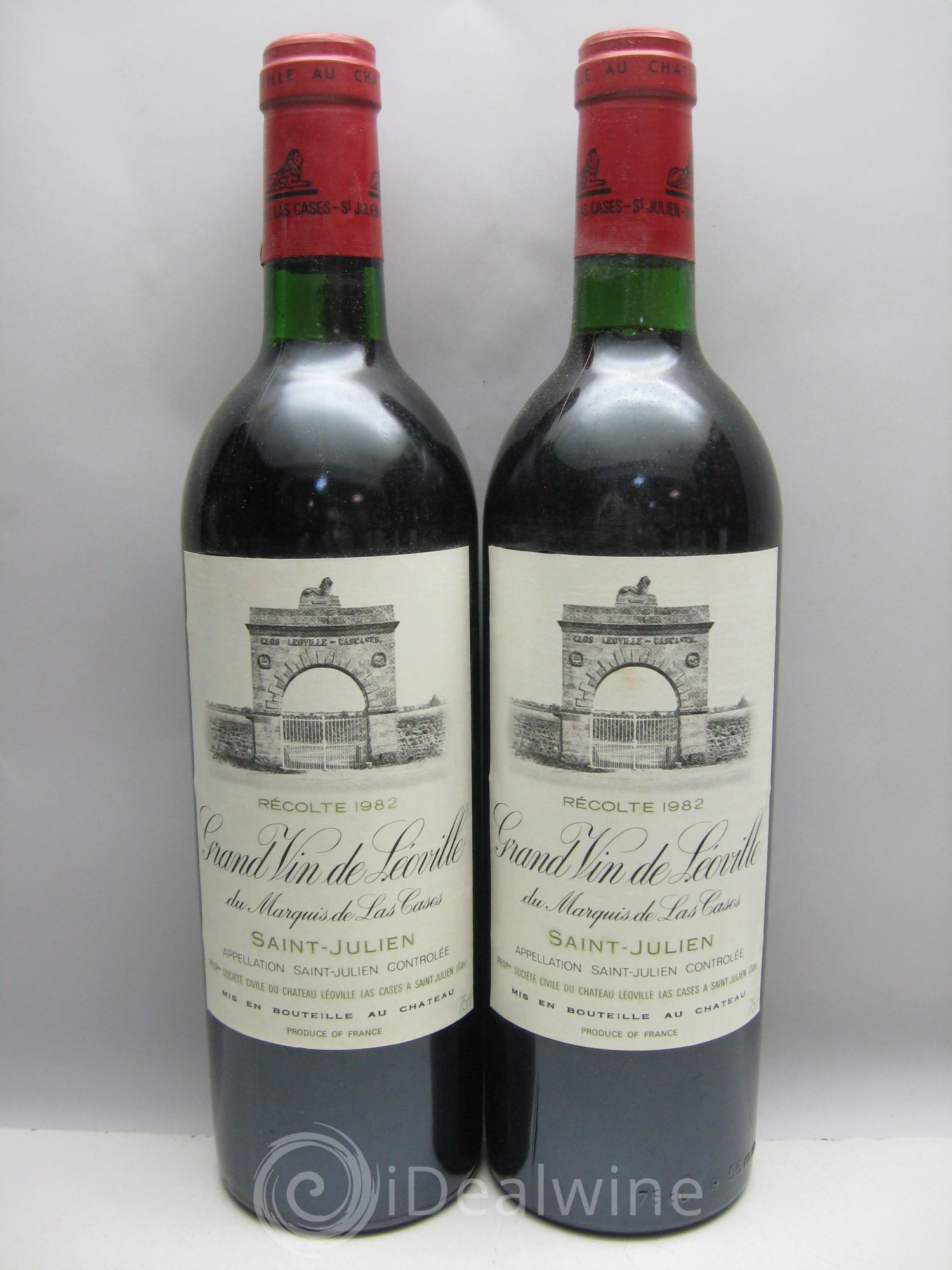 Château Léoville Las Cases 2ème Grand Cru Classé 1982 - Lot de 12 bouteilles - 0