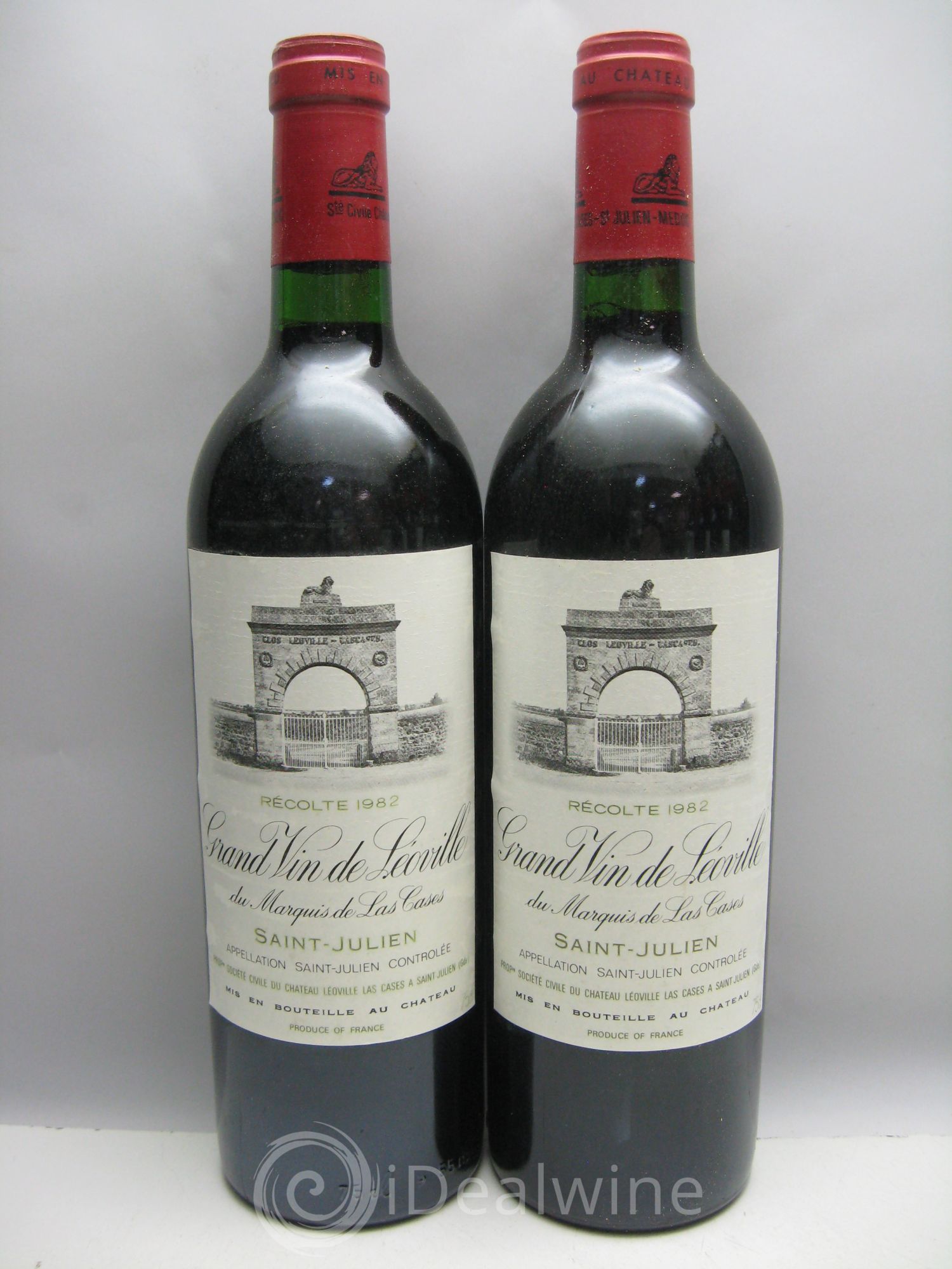 Château Léoville Las Cases 2ème Grand Cru Classé 1982 - Lot de 12 bouteilles - 1