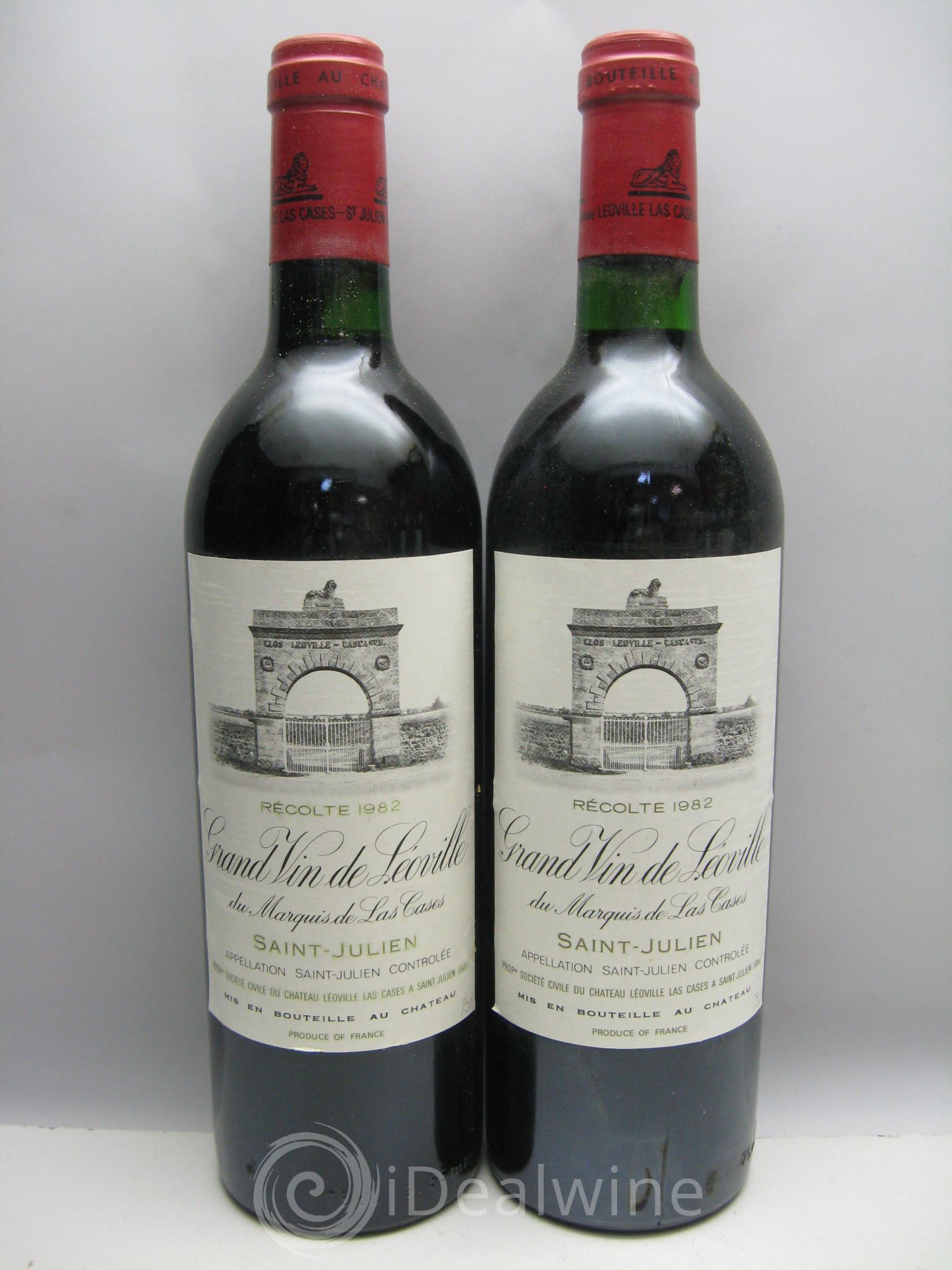 Château Léoville Las Cases 2ème Grand Cru Classé 1982 - Lot de 12 bouteilles - 2