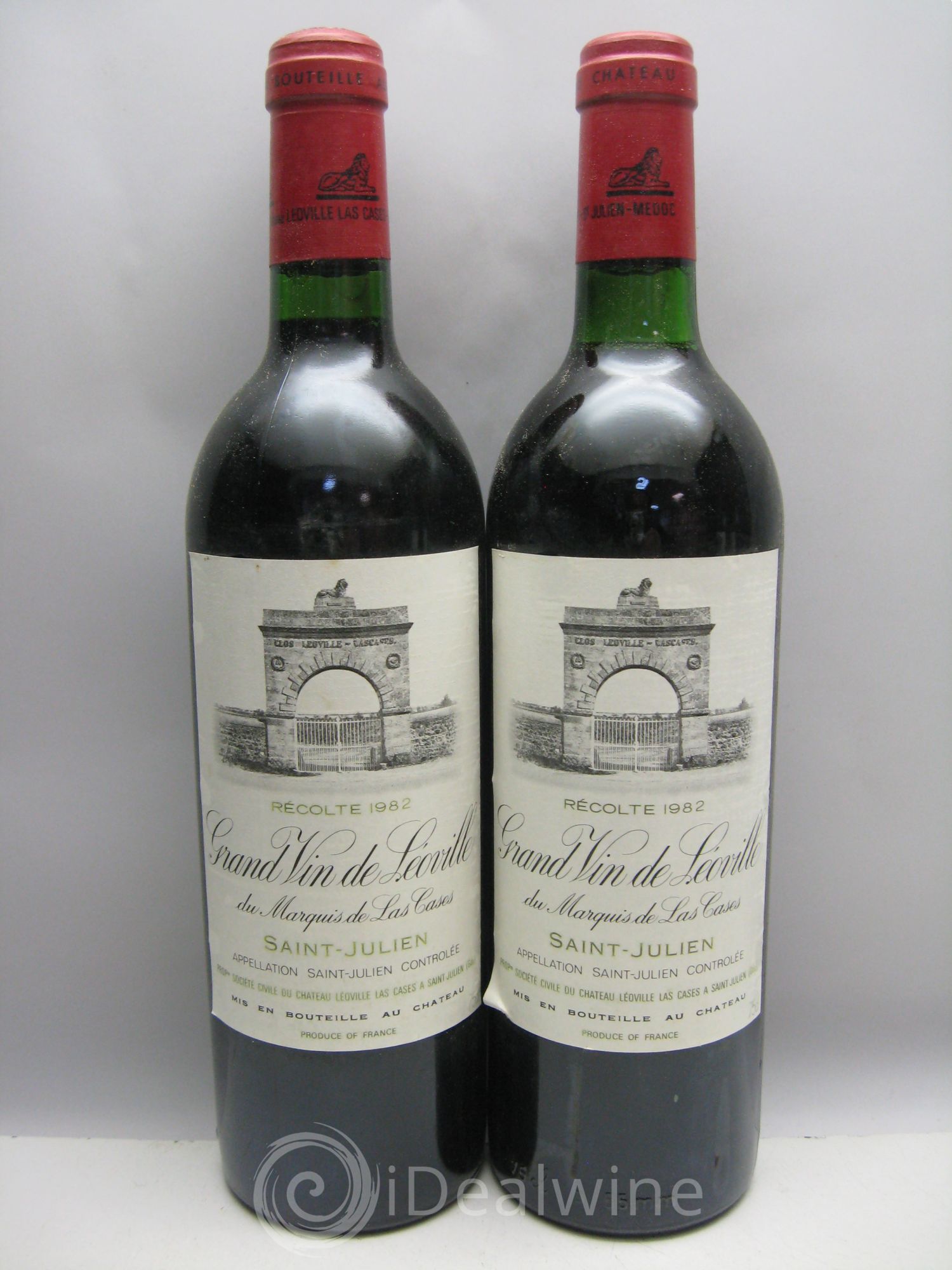 Château Léoville Las Cases 2ème Grand Cru Classé 1982 - Lot de 12 bouteilles - 4