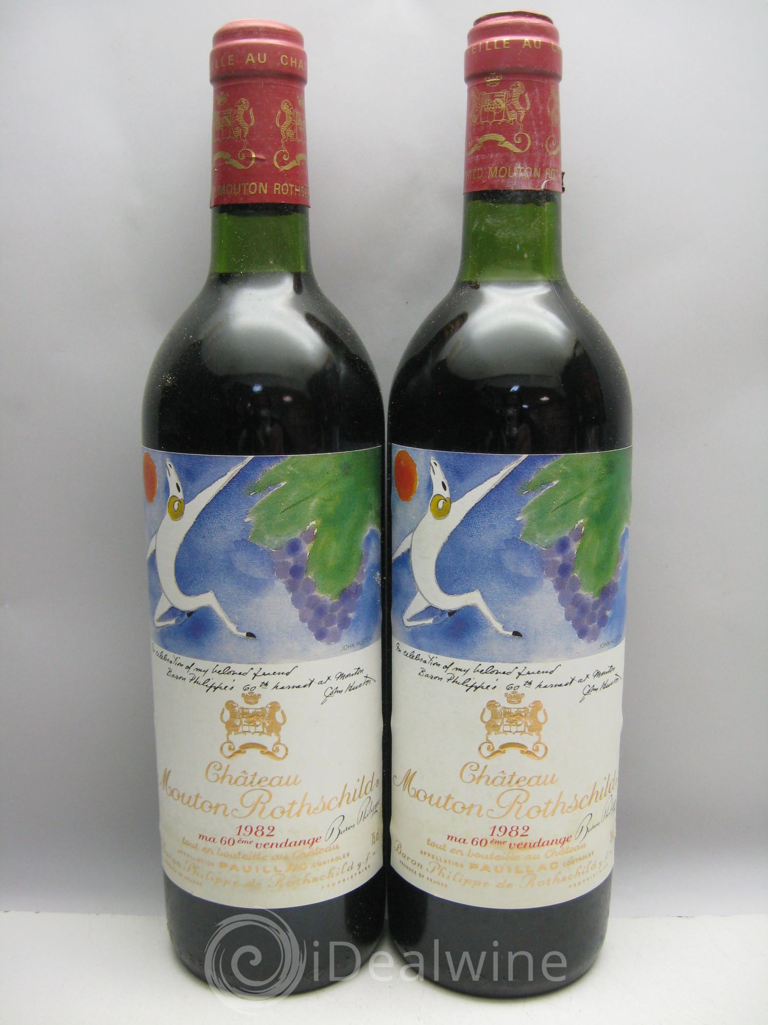 Château Mouton Rothschild 1er Grand Cru Classé 1982 - Lot de 11 bouteilles - 3