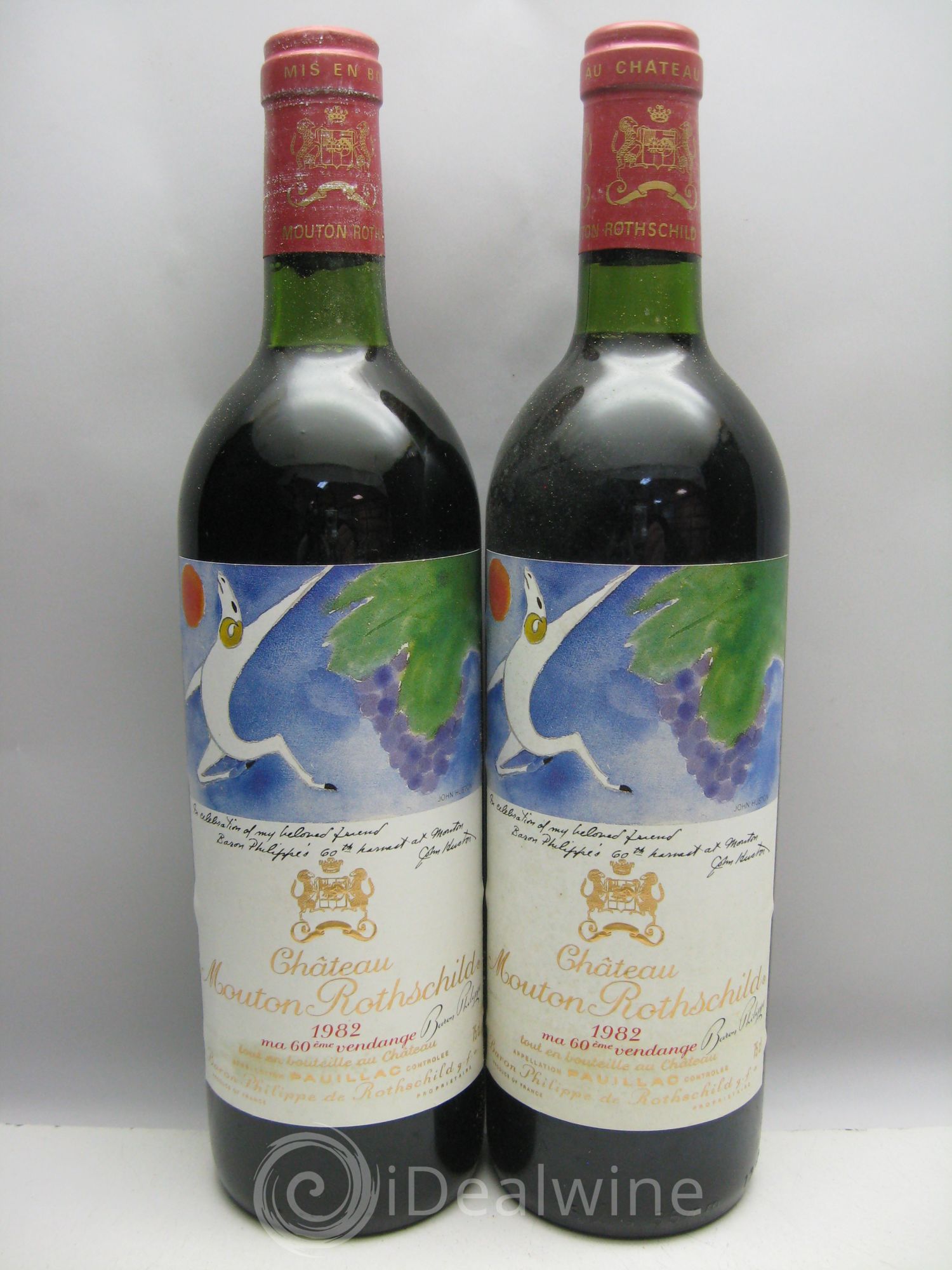 Château Mouton Rothschild 1er Grand Cru Classé 1982 - Lot de 11 bouteilles - 5