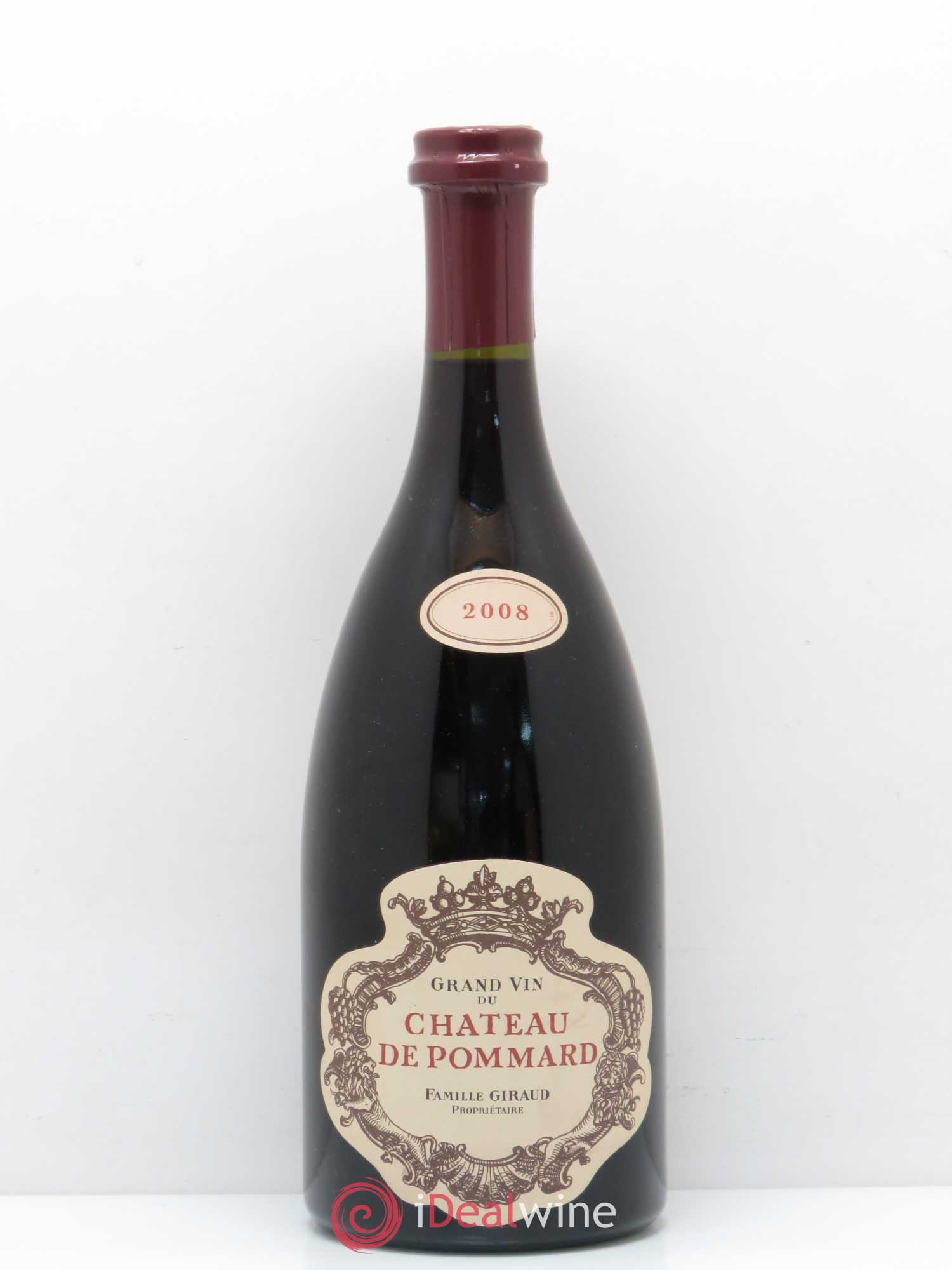 Pommard Château de Pommard 2008 - Lot de 1 bouteille - 0