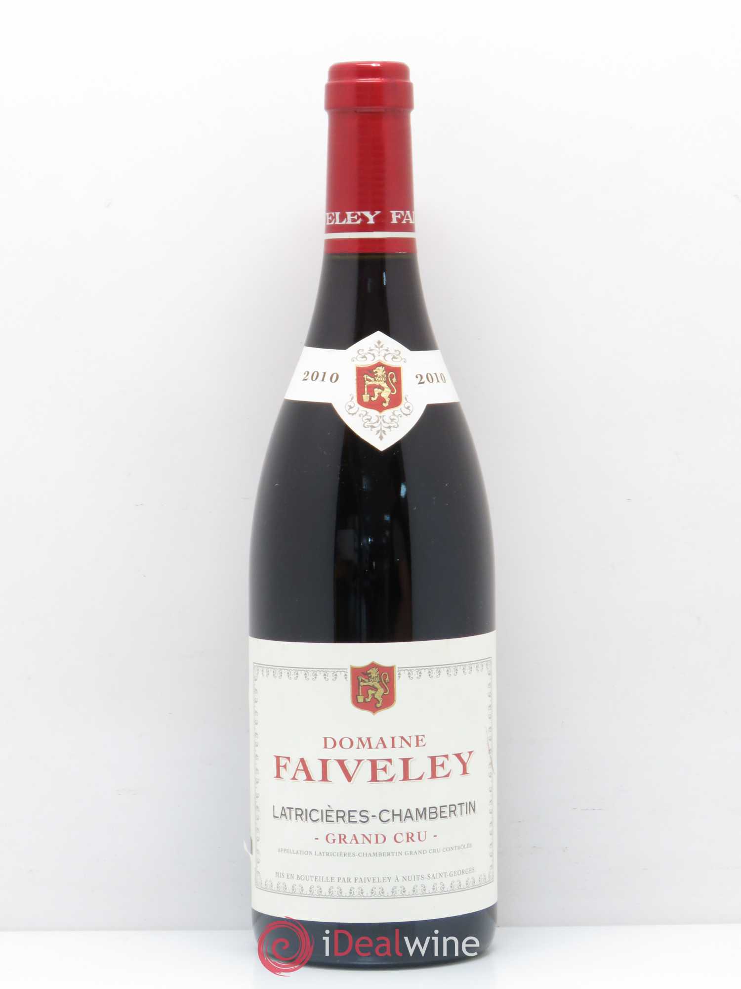 Latricières-Chambertin Grand Cru Faiveley 2010 - Lot de 1 bouteille - 0