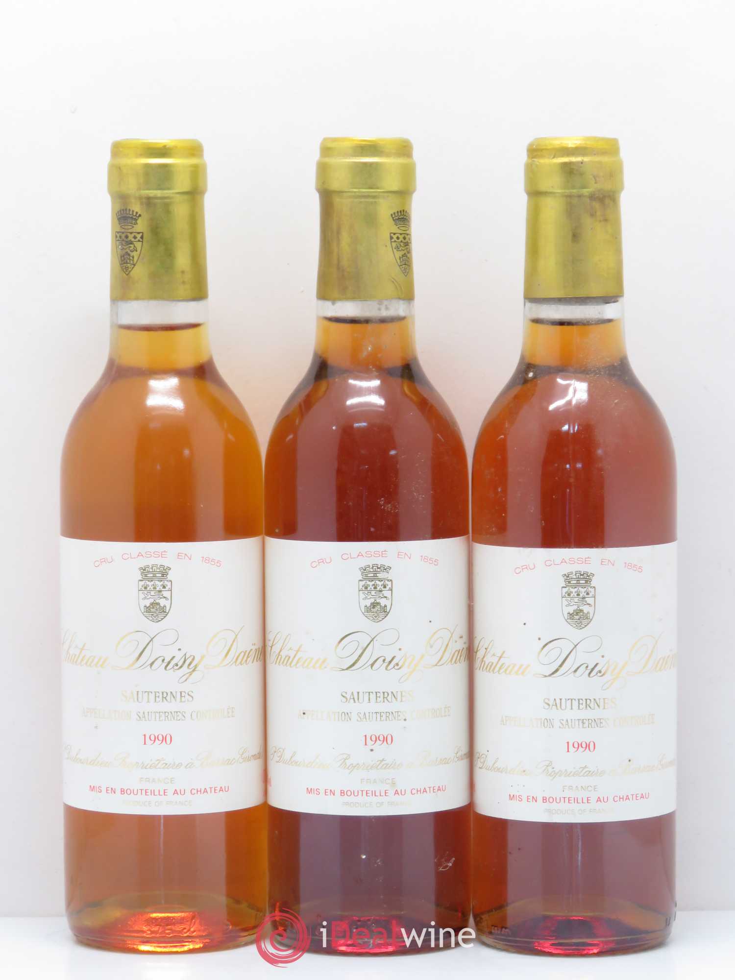 Château Doisy Daëne 2ème Grand Cru Classé 1990 - Posten von 12 Demi-Flaschen - 1