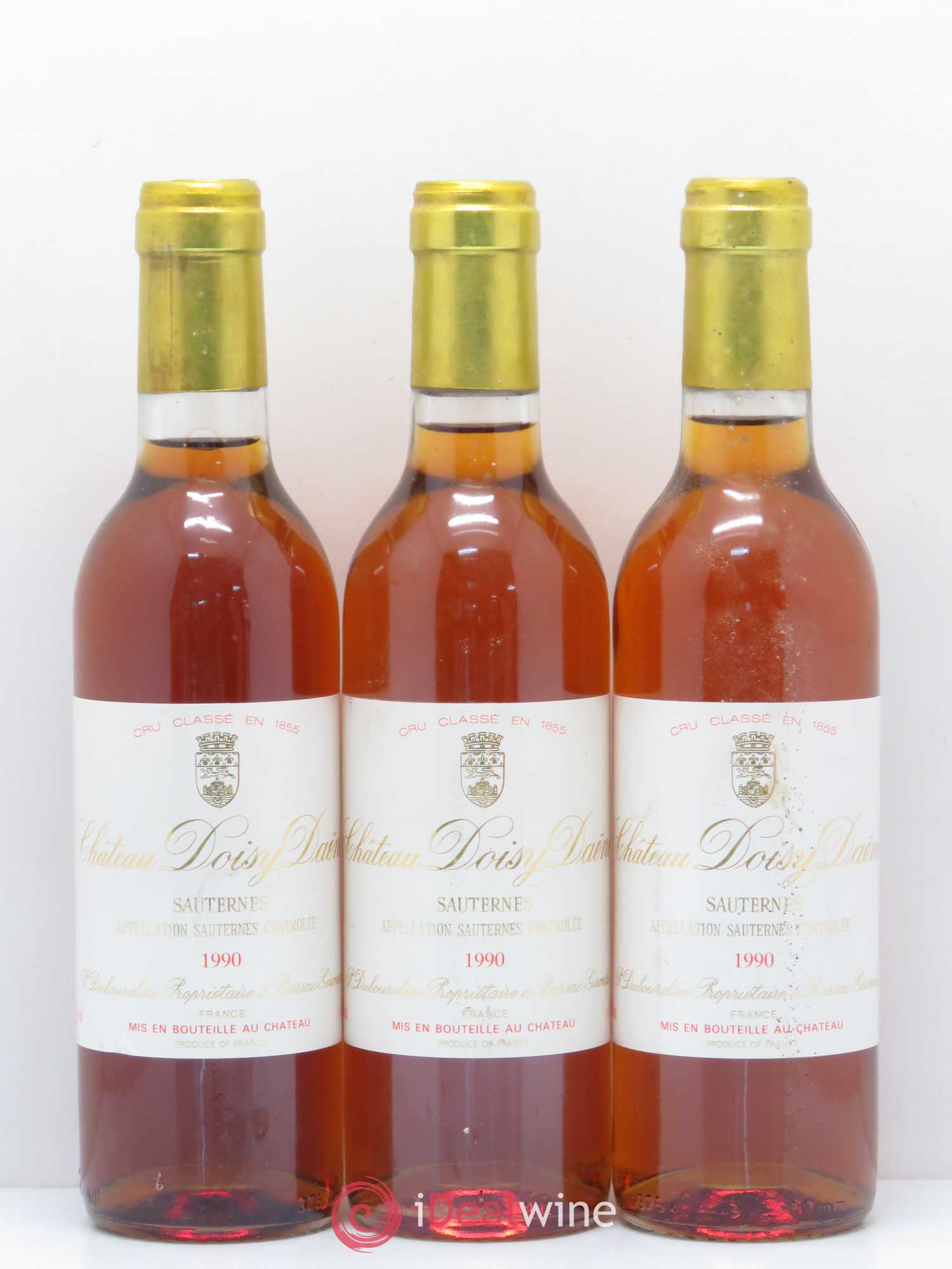 Château Doisy Daëne 2ème Grand Cru Classé 1990 - Posten von 12 Demi-Flaschen - 2