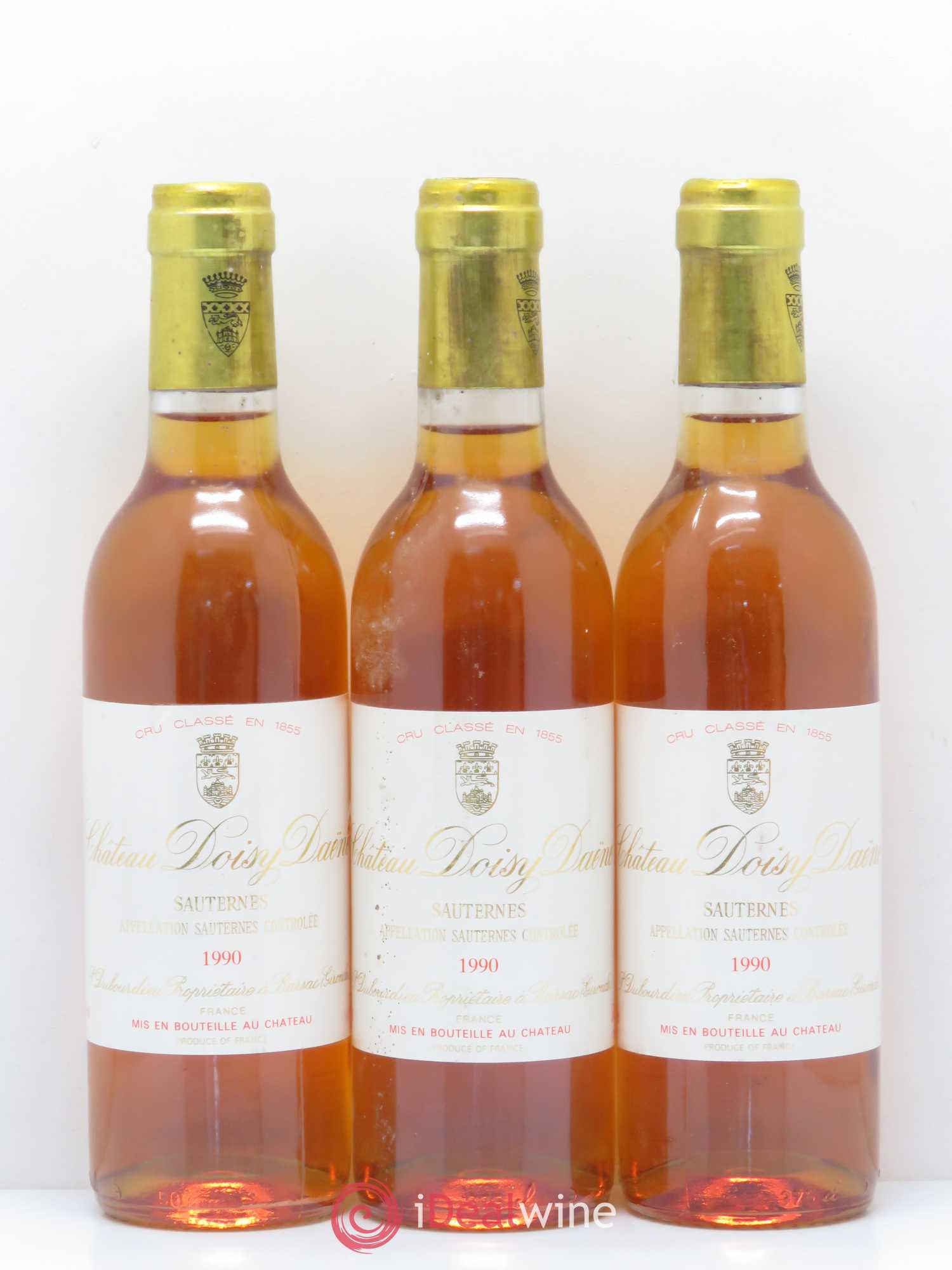 Château Doisy Daëne 2ème Grand Cru Classé 1990 - Posten von 12 Demi-Flaschen - 4