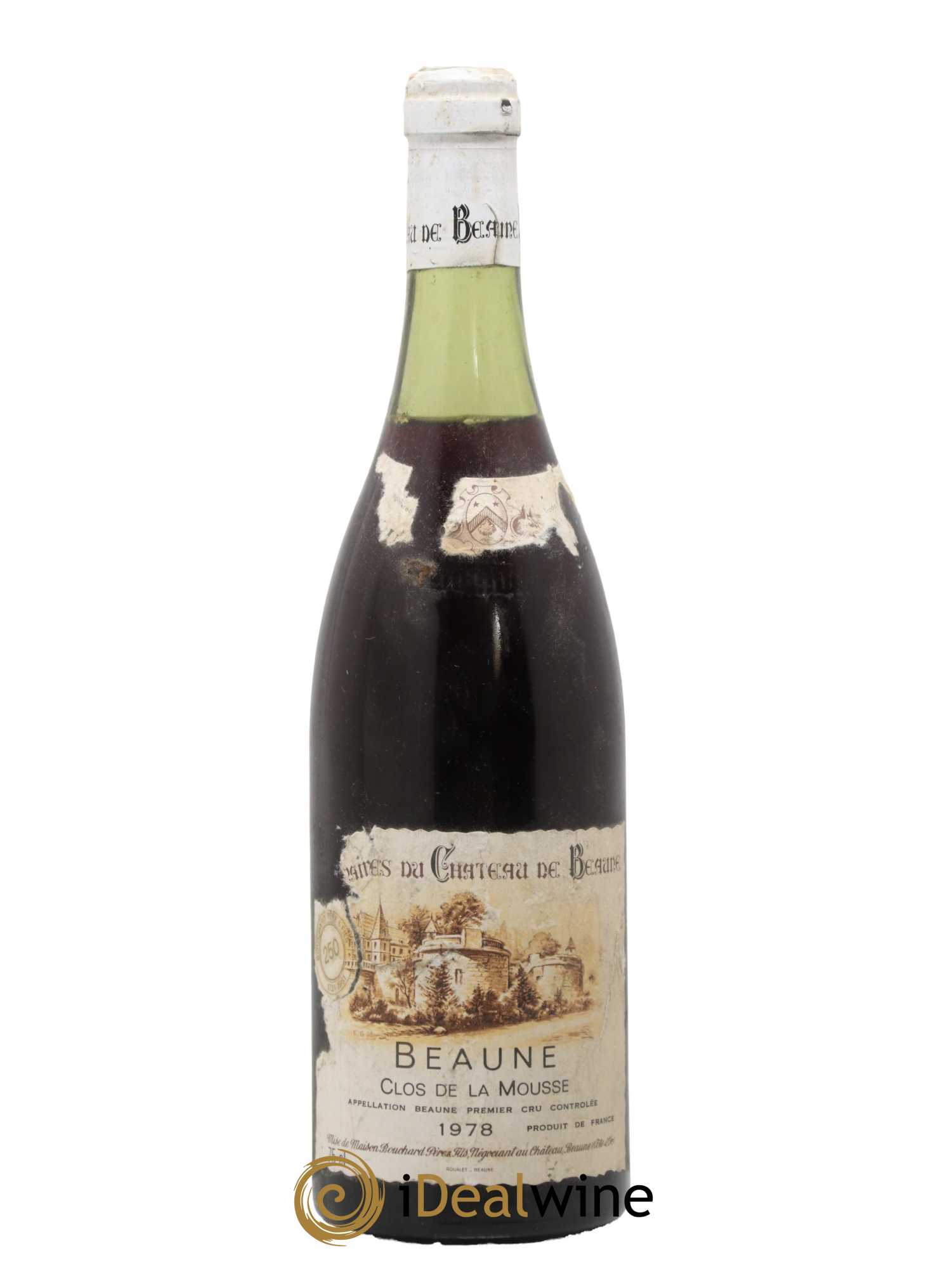 Beaune 1er Cru Clos de la Mousse Bouchard Père & Fils 1978 - Lot de 1 bouteille - 0