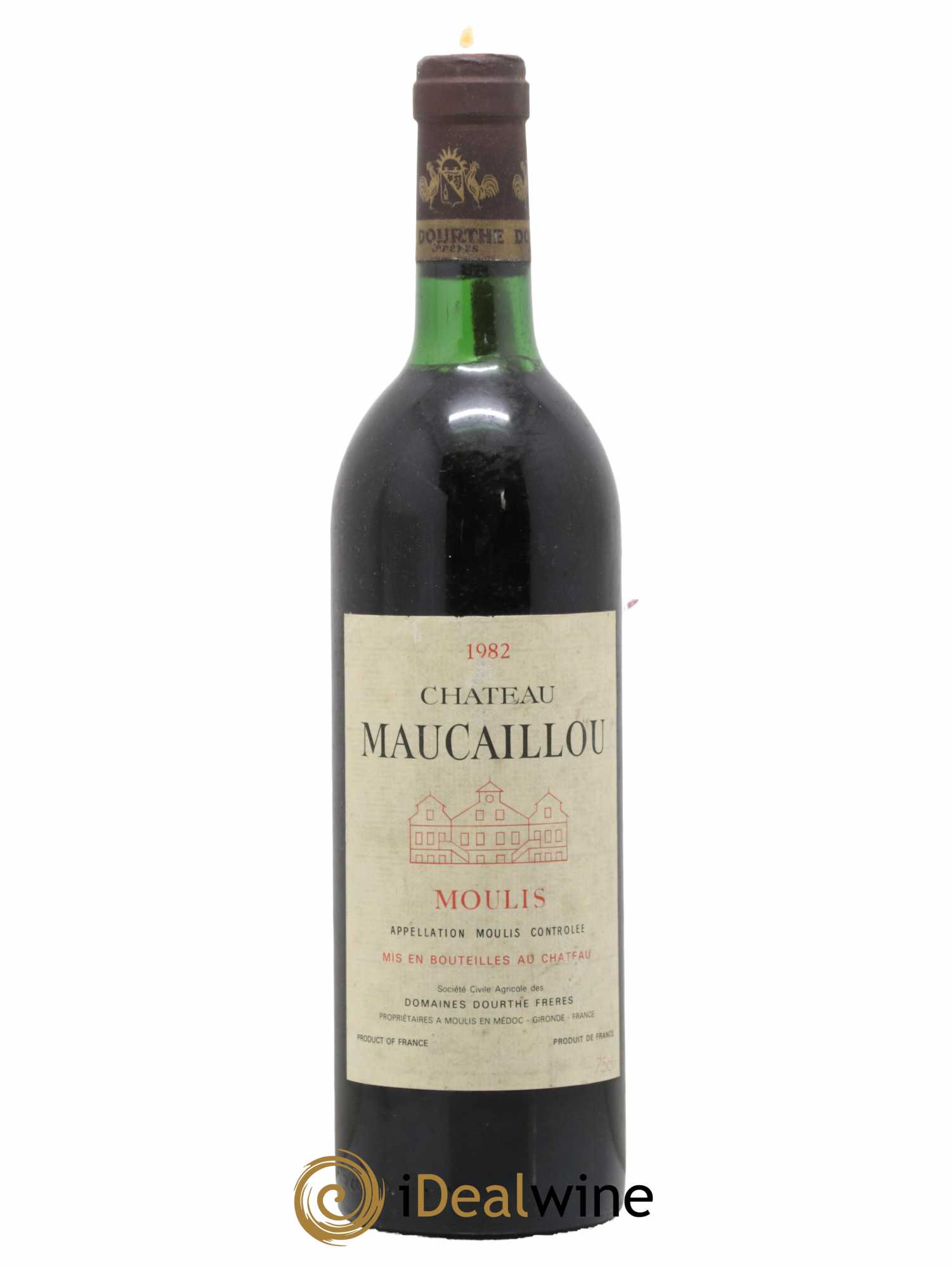 Château Maucaillou 1982 - Lot de 1 bouteille - 0