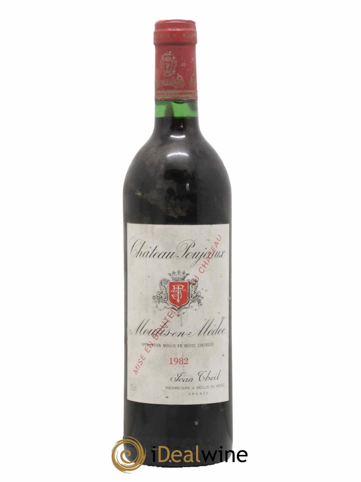 Château Poujeaux 1982 - Lot de 1 bouteille - 0