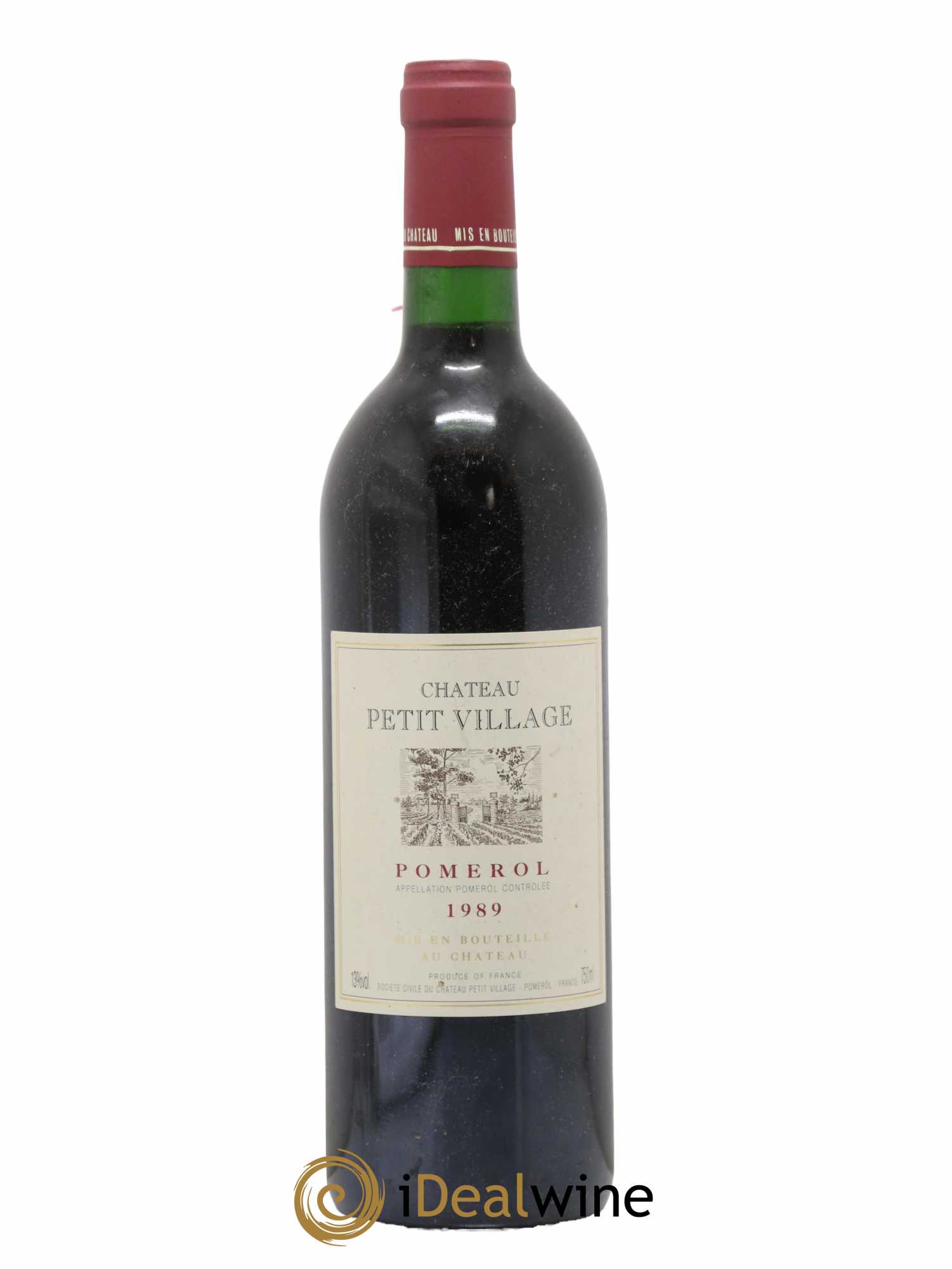 Château Petit Village 1989 - Lot de 1 bouteille - 0