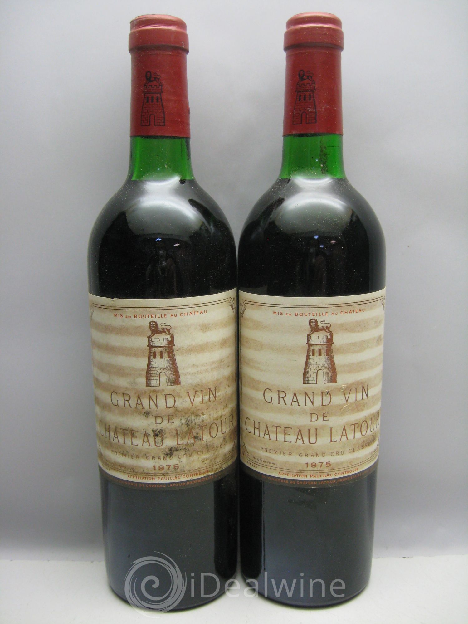 Château Latour 1er Grand Cru Classé 1975 - Lot de 6 bouteilles - 2