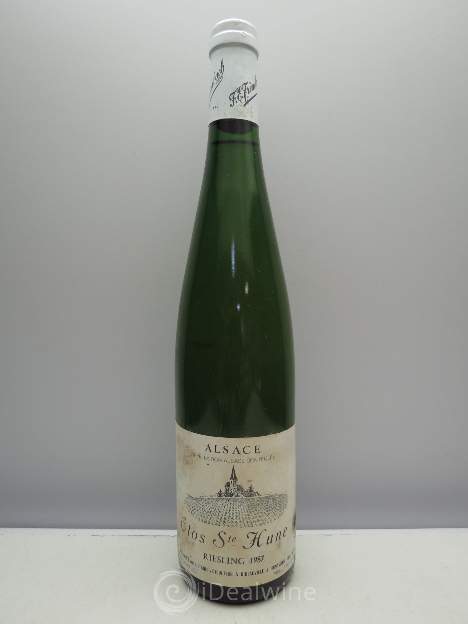 Alsace Riesling Clos Sainte-Hune Trimbach (Domaine) 1987 - Lot de 1 bouteille - 0