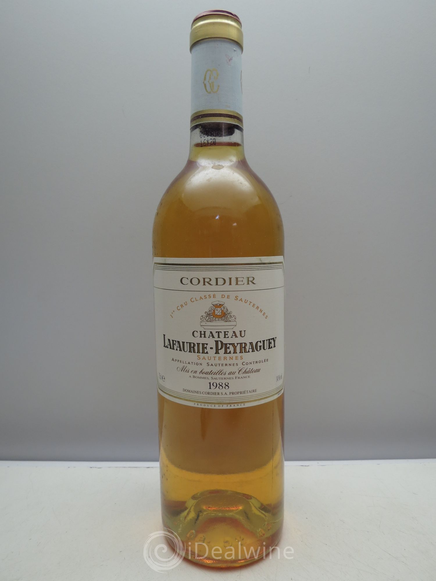 Château Lafaurie-Peyraguey 1er Grand Cru Classé 1988 - Lotto di 6 bottiglie - 0