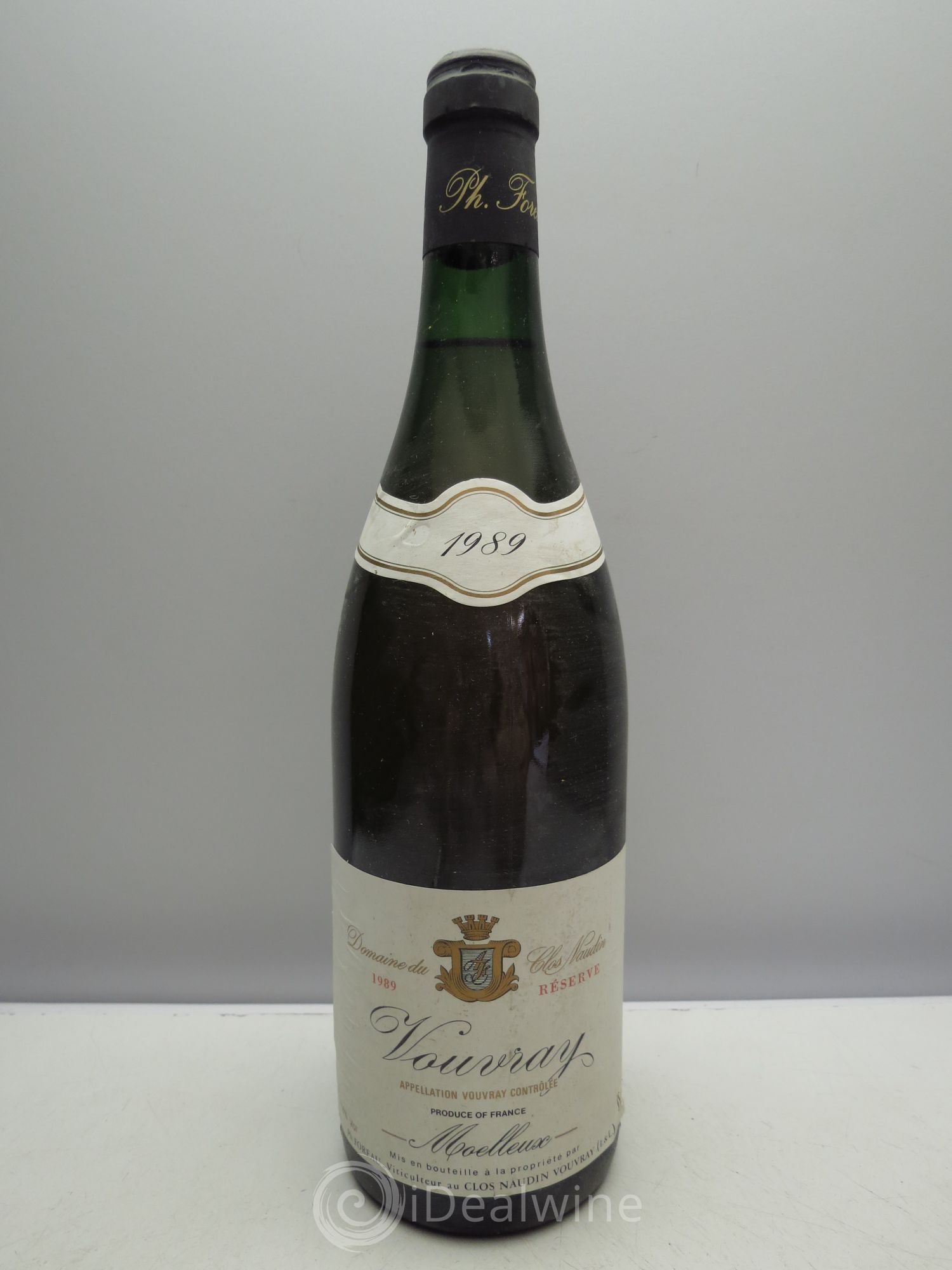 Vouvray Moelleux Réserve Clos Naudin - Philippe Foreau 1989 - Lotto di 1 bottiglia - 0