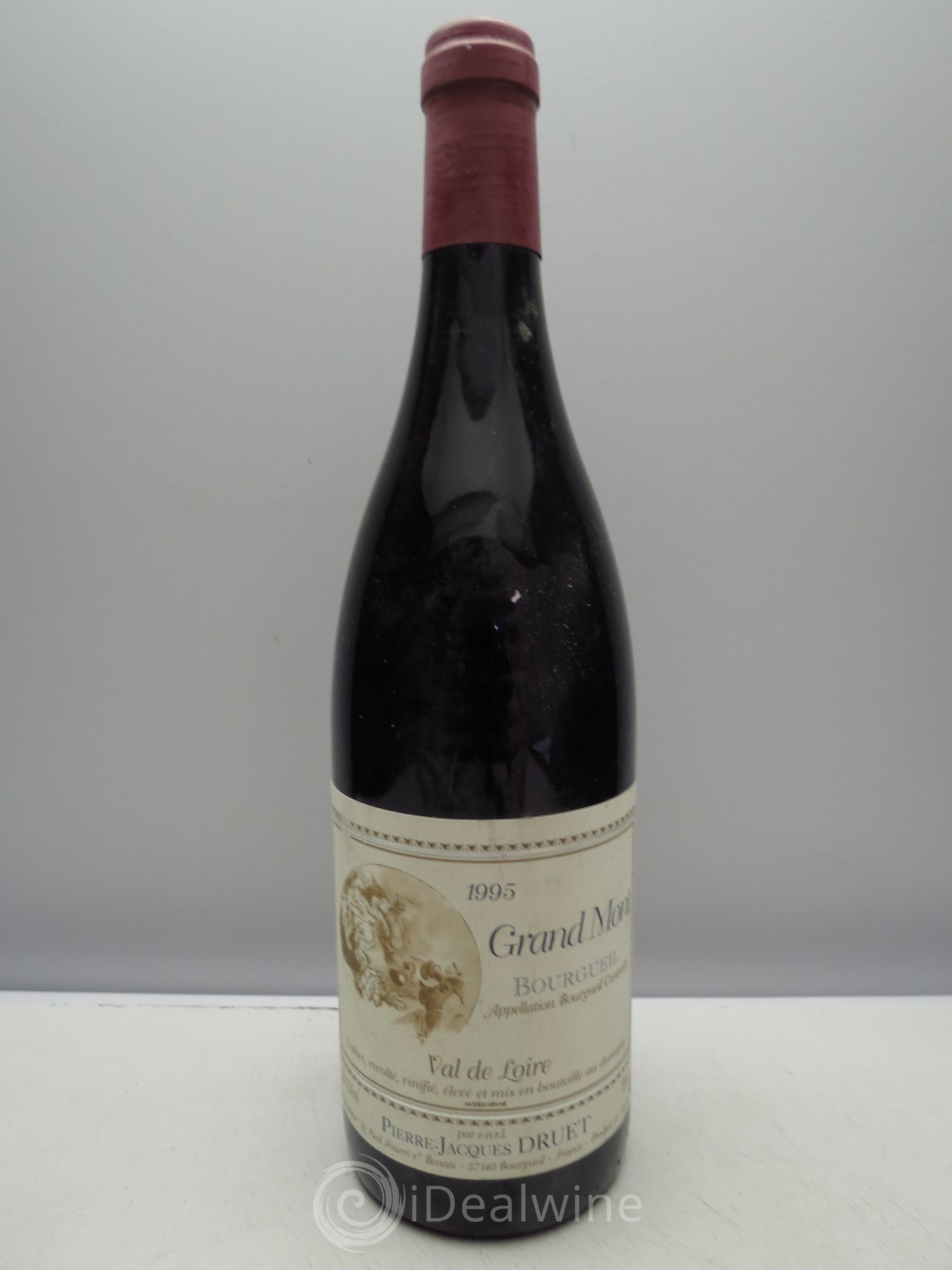 Bourgueil Grand Mont Pierre Jacques Druet 1995 - Lot de 1 bouteille - 0