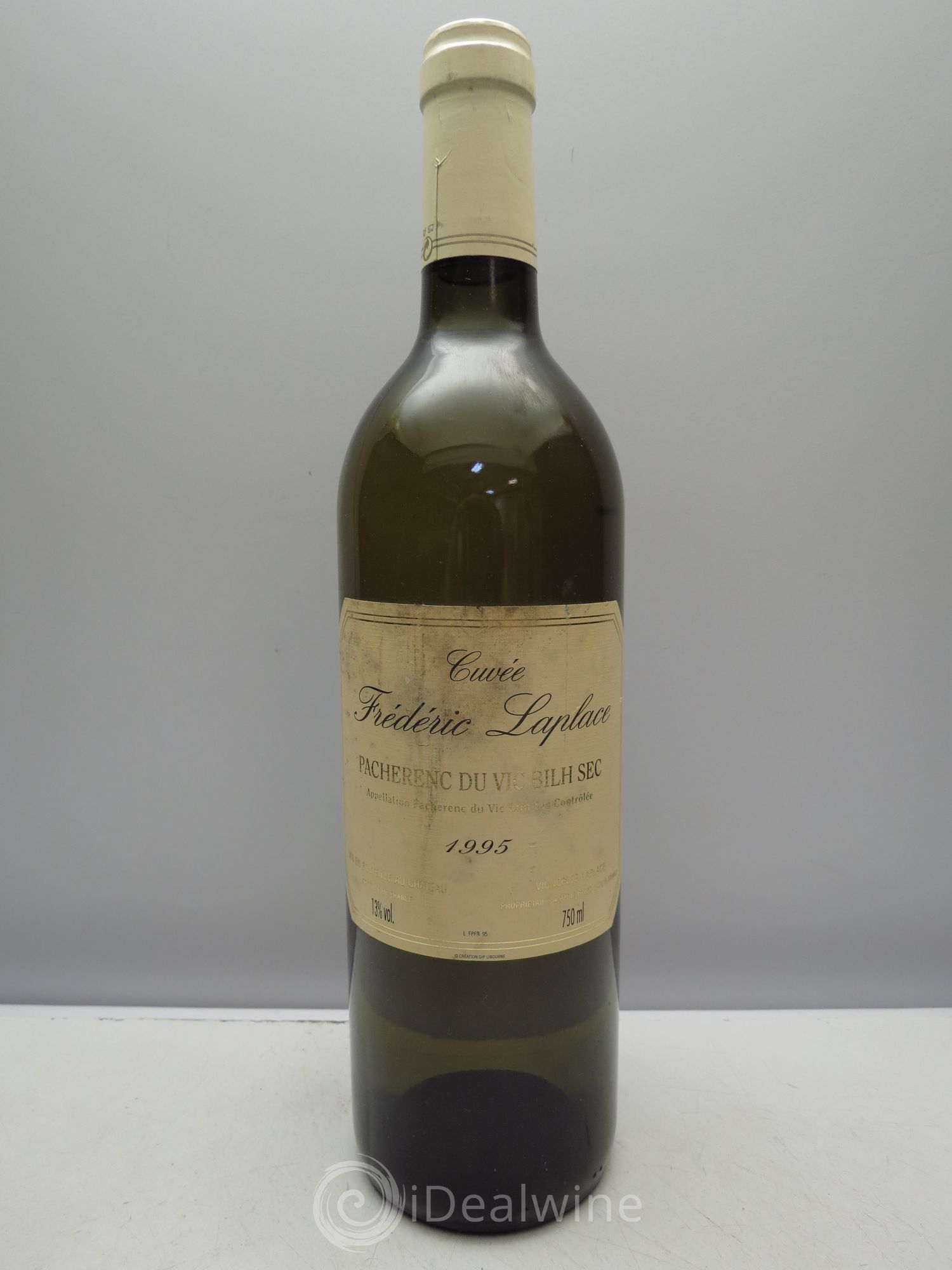 Sud-Ouest Pacherenc du Vic Bilh Sec Frédéric Laplace 1995 - Posten von 1 Flasche - 0