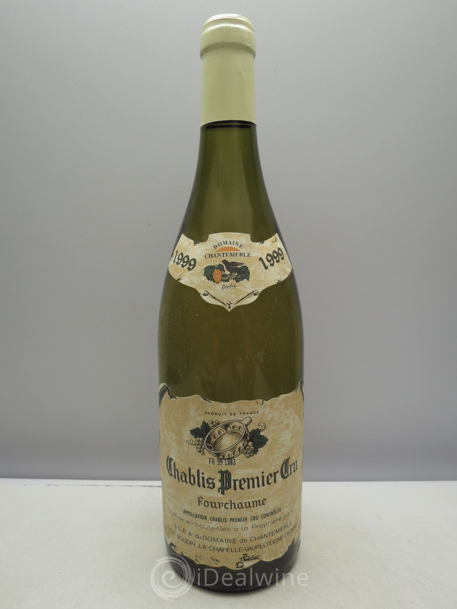 Chablis 1er Cru Adhemar Boudin 1999 - Posten von 1 Flasche - 0