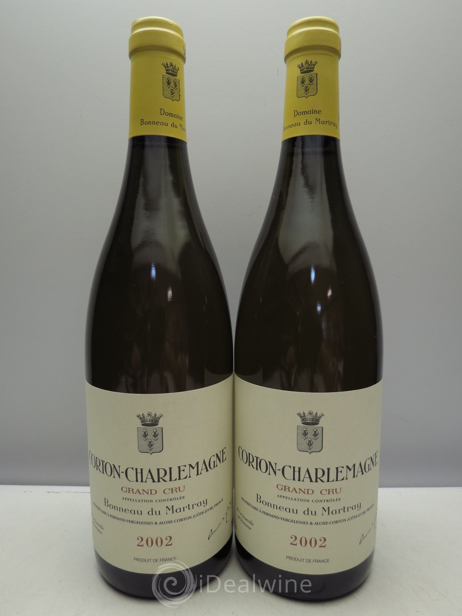 Corton-Charlemagne Grand Cru Bonneau du Martray (Domaine) 2002 - Lot de 2 bouteilles - 0