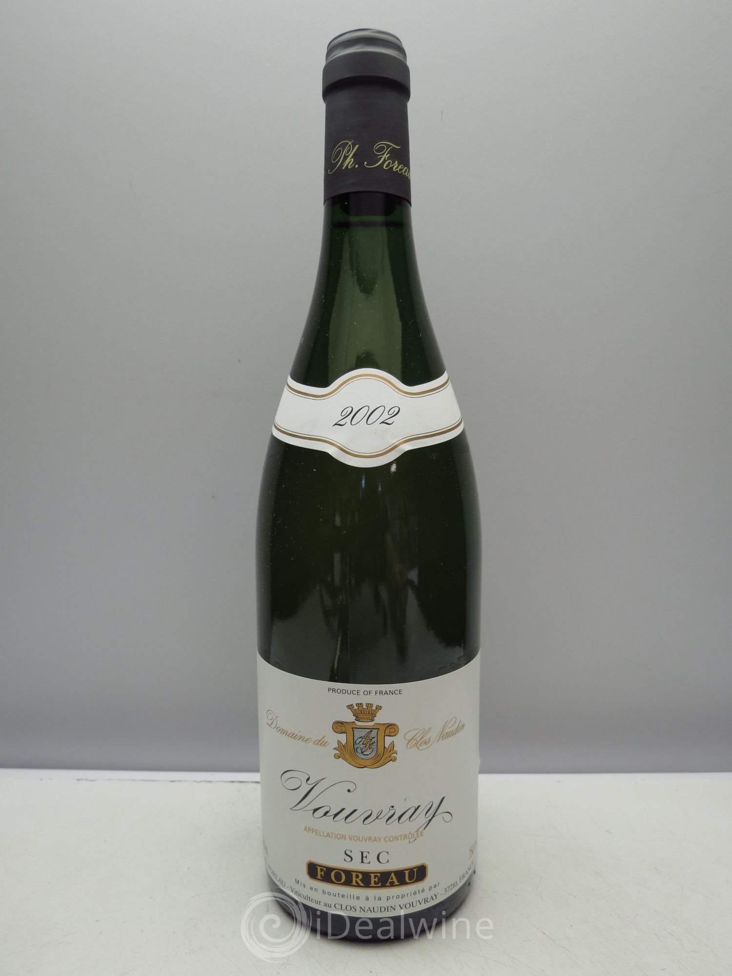 Vouvray Sec Clos Naudin - Philippe Foreau 2002 - Lot de 6 bouteilles - 0