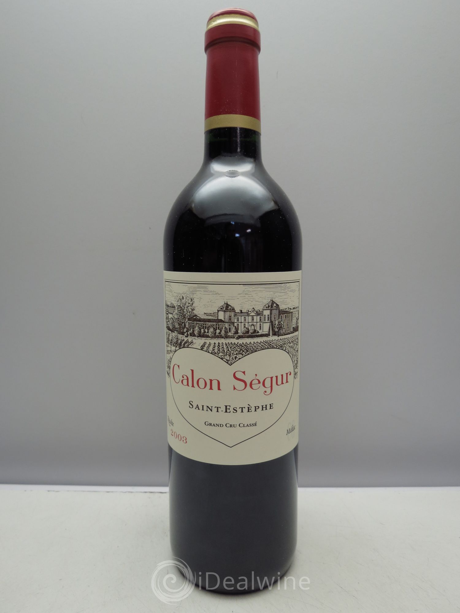 Château Calon Ségur 3ème Grand Cru Classé 2003 - Lot de 6 bouteilles - 0