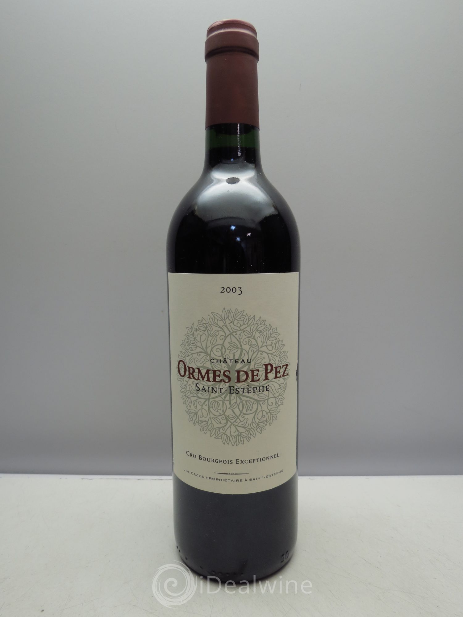 Château les Ormes de Pez 2003 - Lot de 6 bouteilles - 0