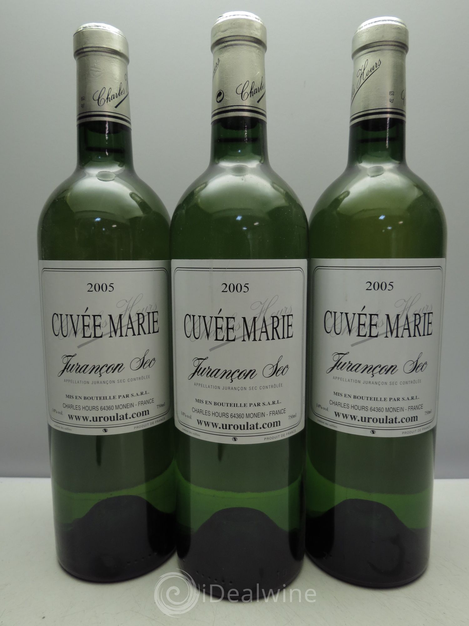 Jurançon Cuvée Marie Charles Hours 2005 - Posten von 3 Flaschen - 0