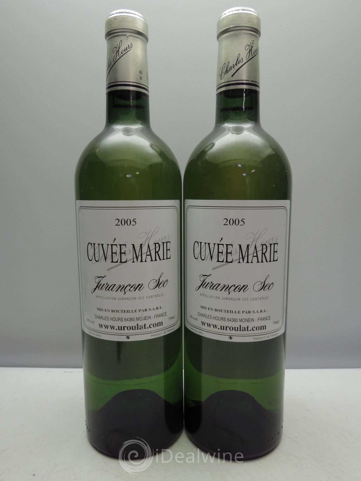 Jurançon Cuvée Marie Charles Hours 2005 - Posten von 2 Flaschen - 0