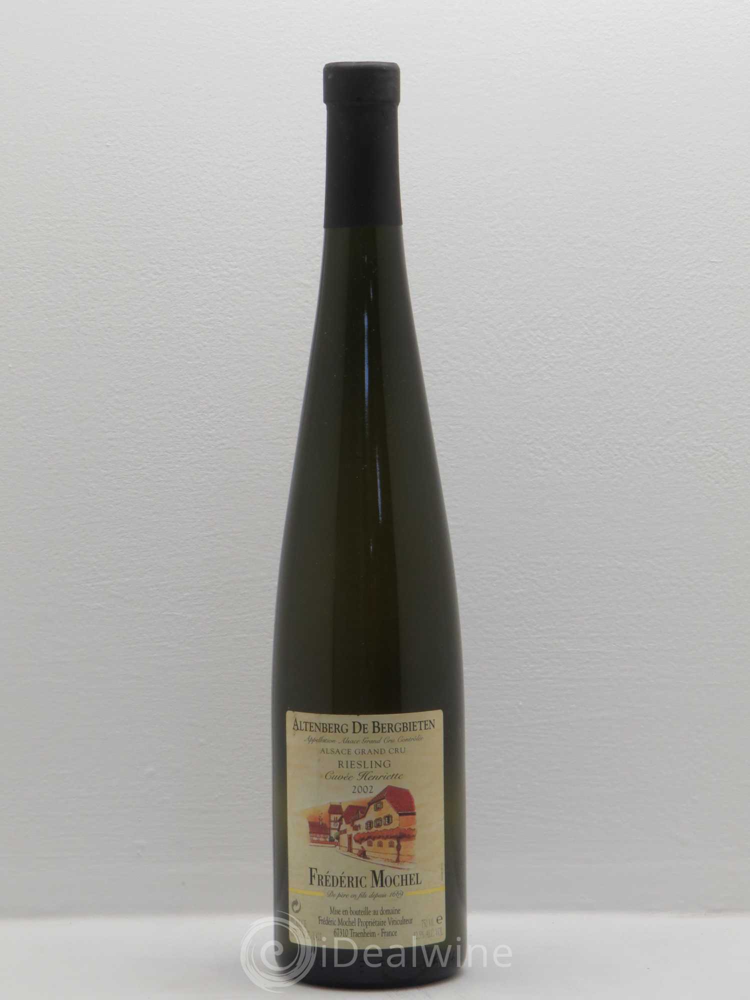 Riesling Altenberg Cuvée Henriette Frédéric Mochel 2002 - Lotto di 1 bottiglia - 0
