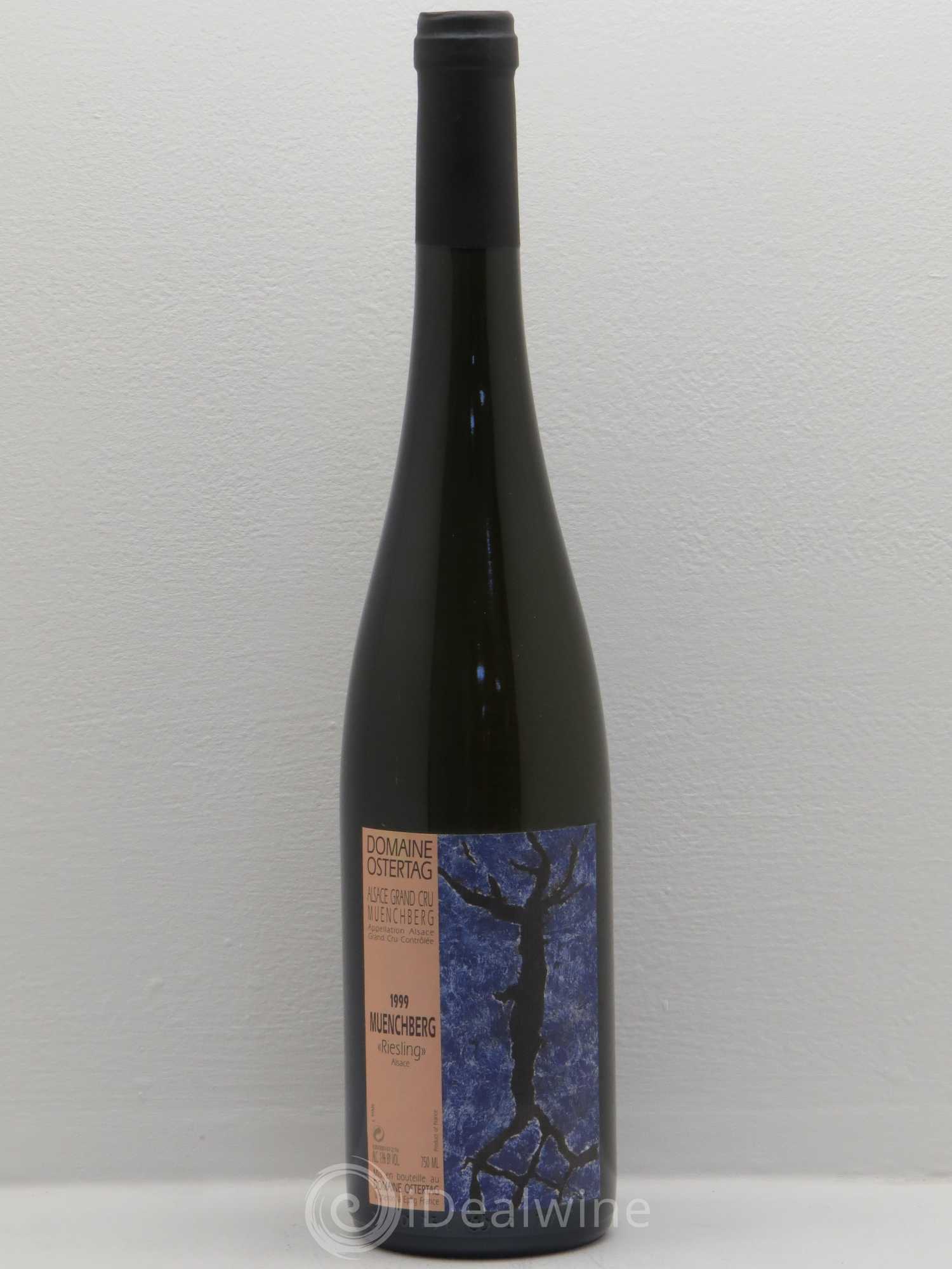 Alsace Riesling Grand Cru Muenchberg Ostertag (Domaine) GC 1999 - Lot de 1 bouteille - 0